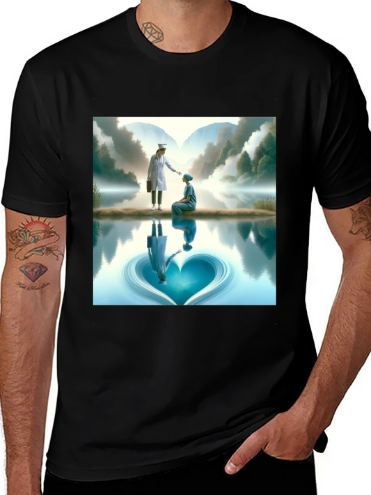 Hearts Reflection T-Shirt
