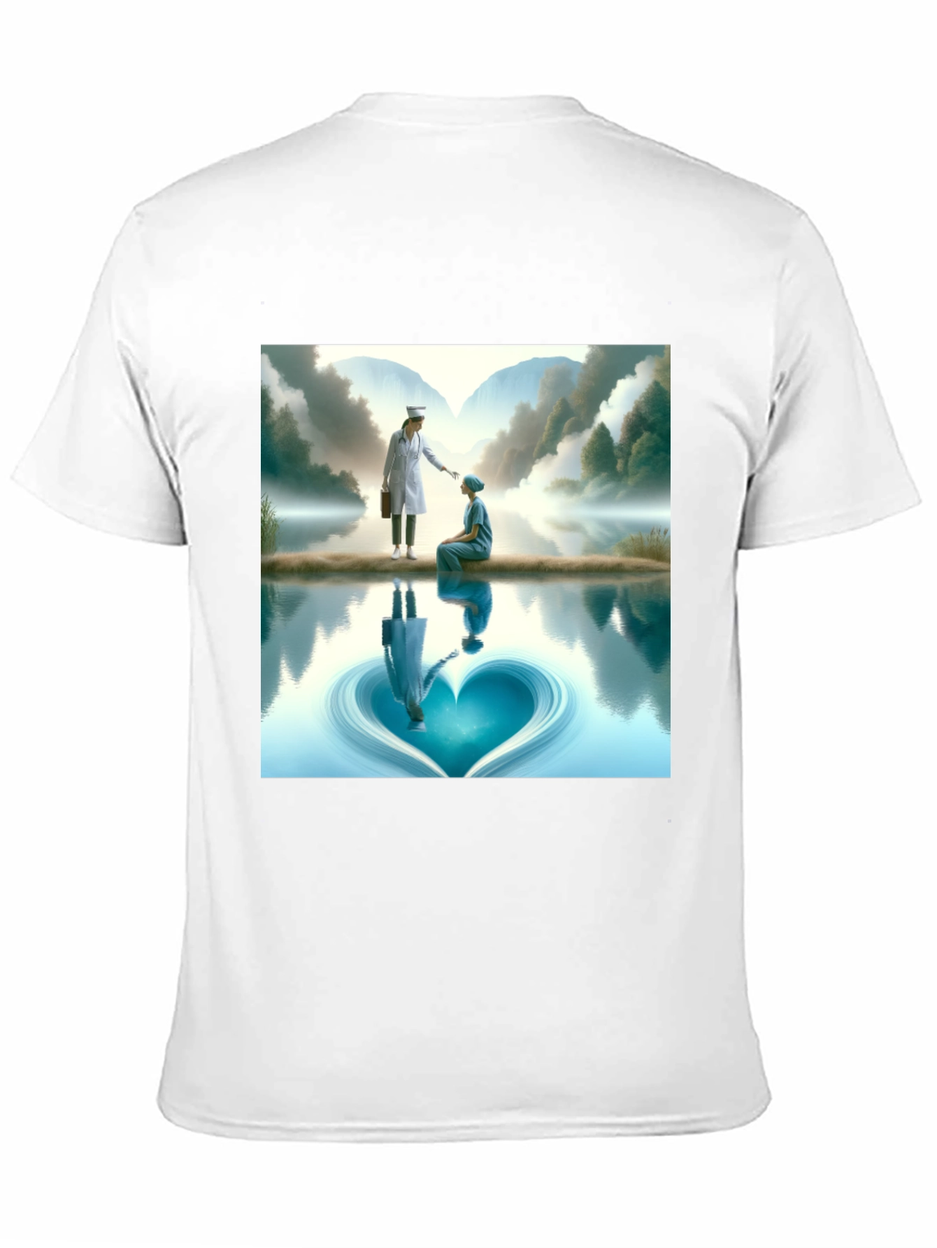 Hearts Reflection T-Shirt