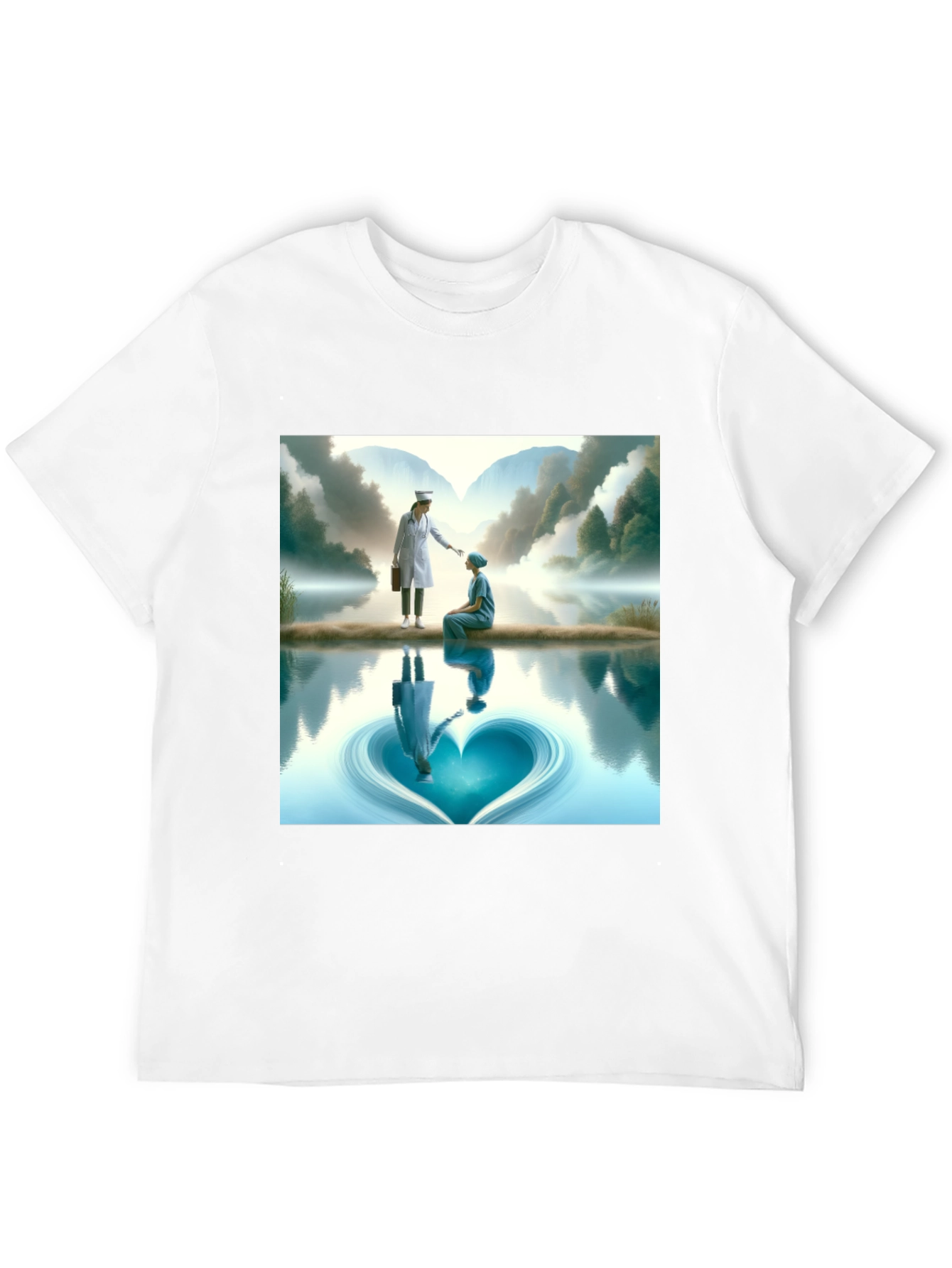 Hearts Reflection T-Shirt