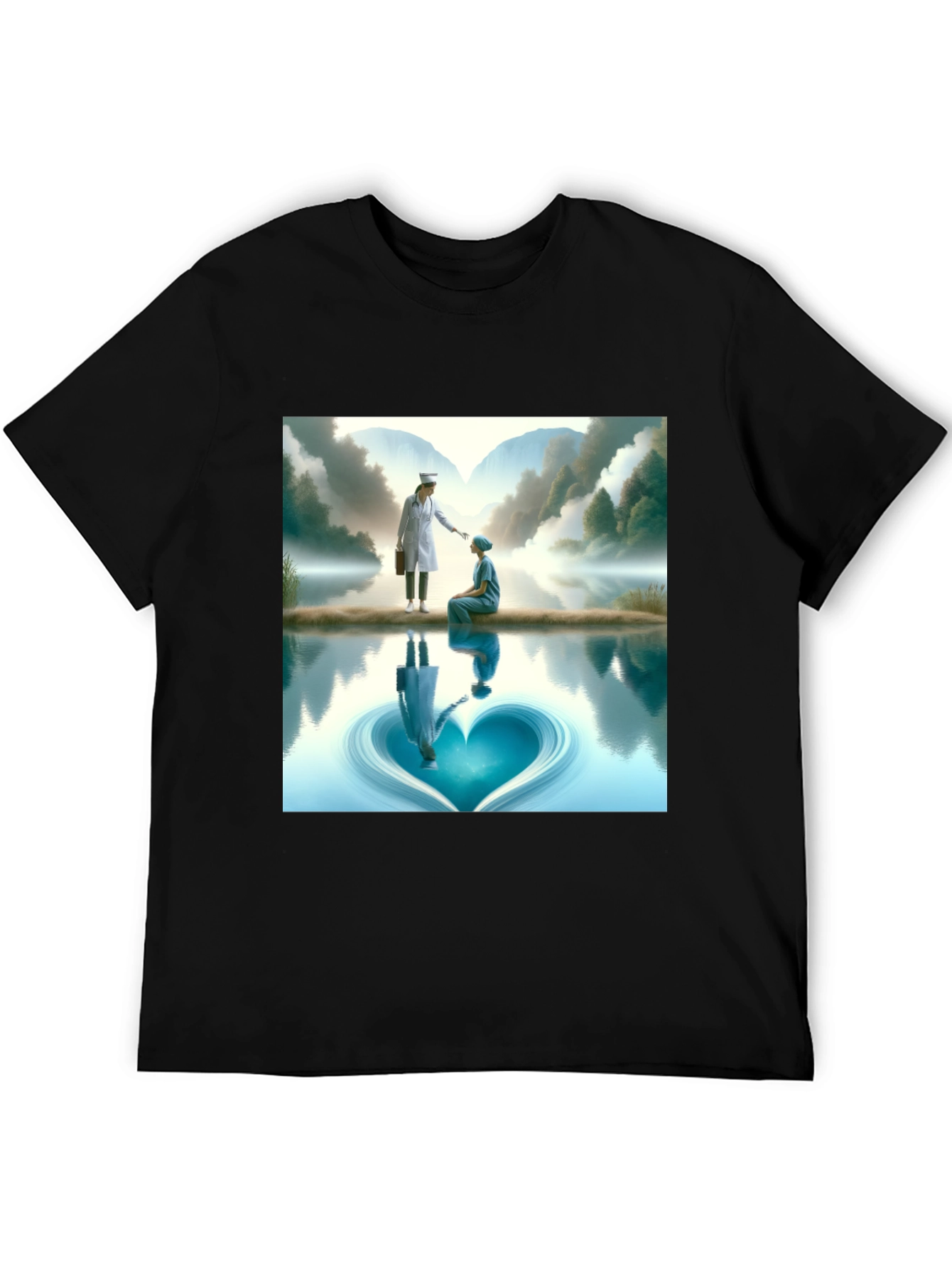 Hearts Reflection T-Shirt