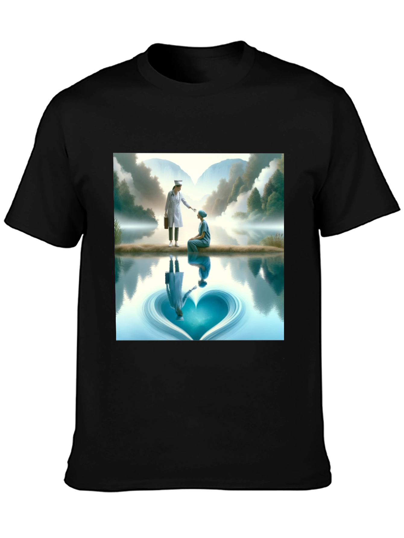 Hearts Reflection T-Shirt