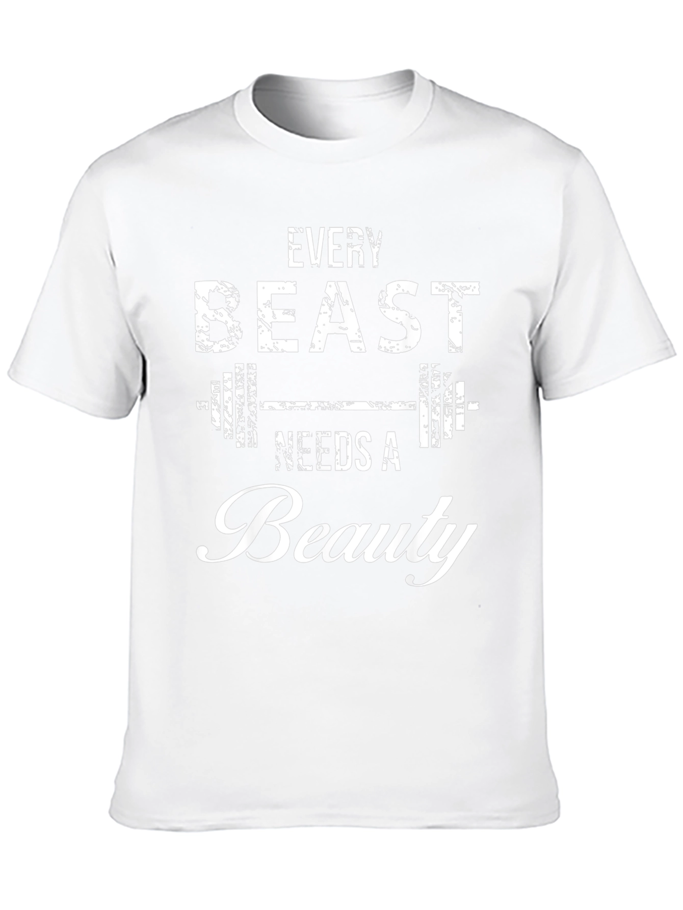 Every Beast Needs a Beauty Mens Graphic Tee