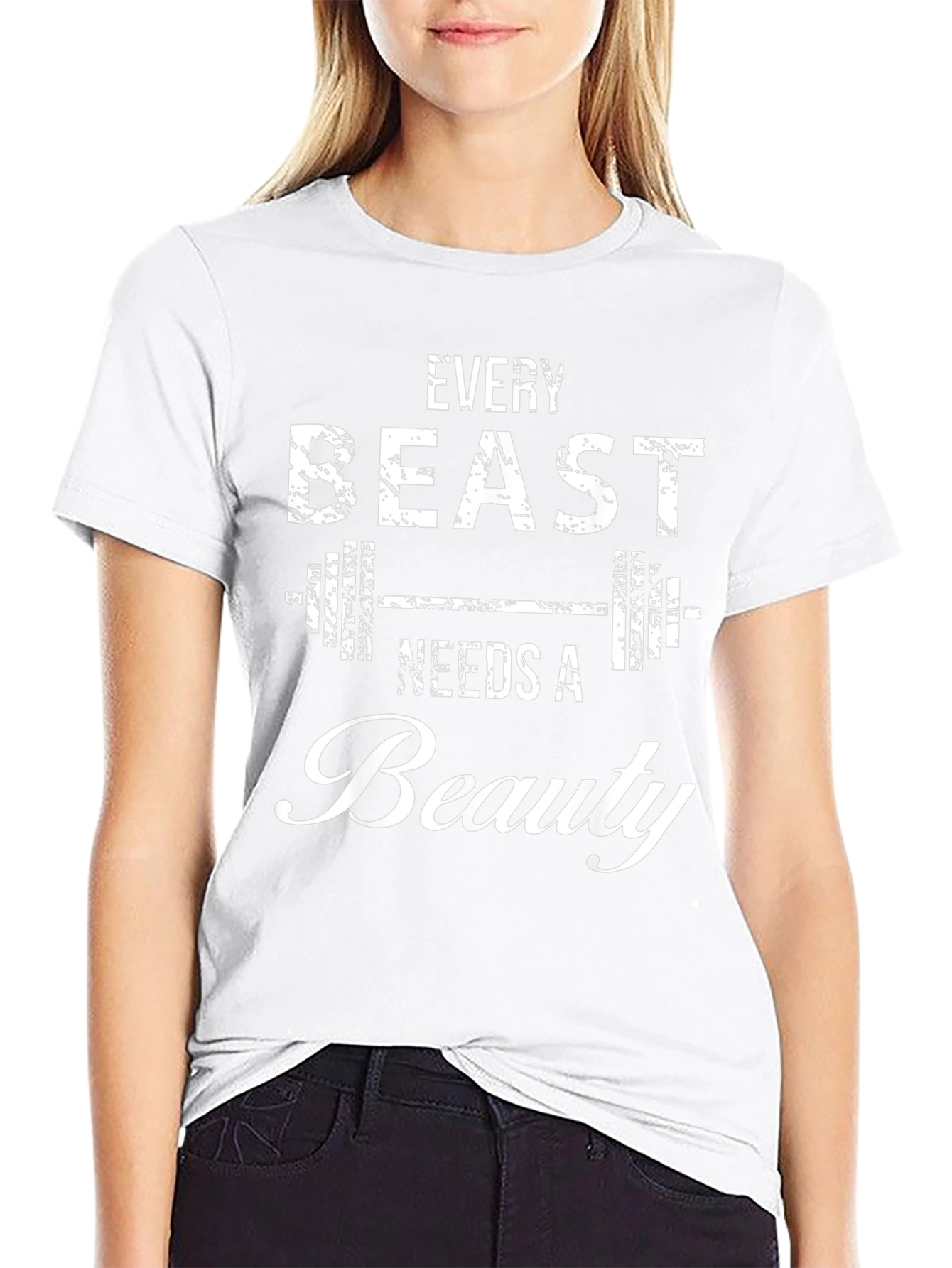 Every Beast Needs a Beauty Mens Graphic Tee