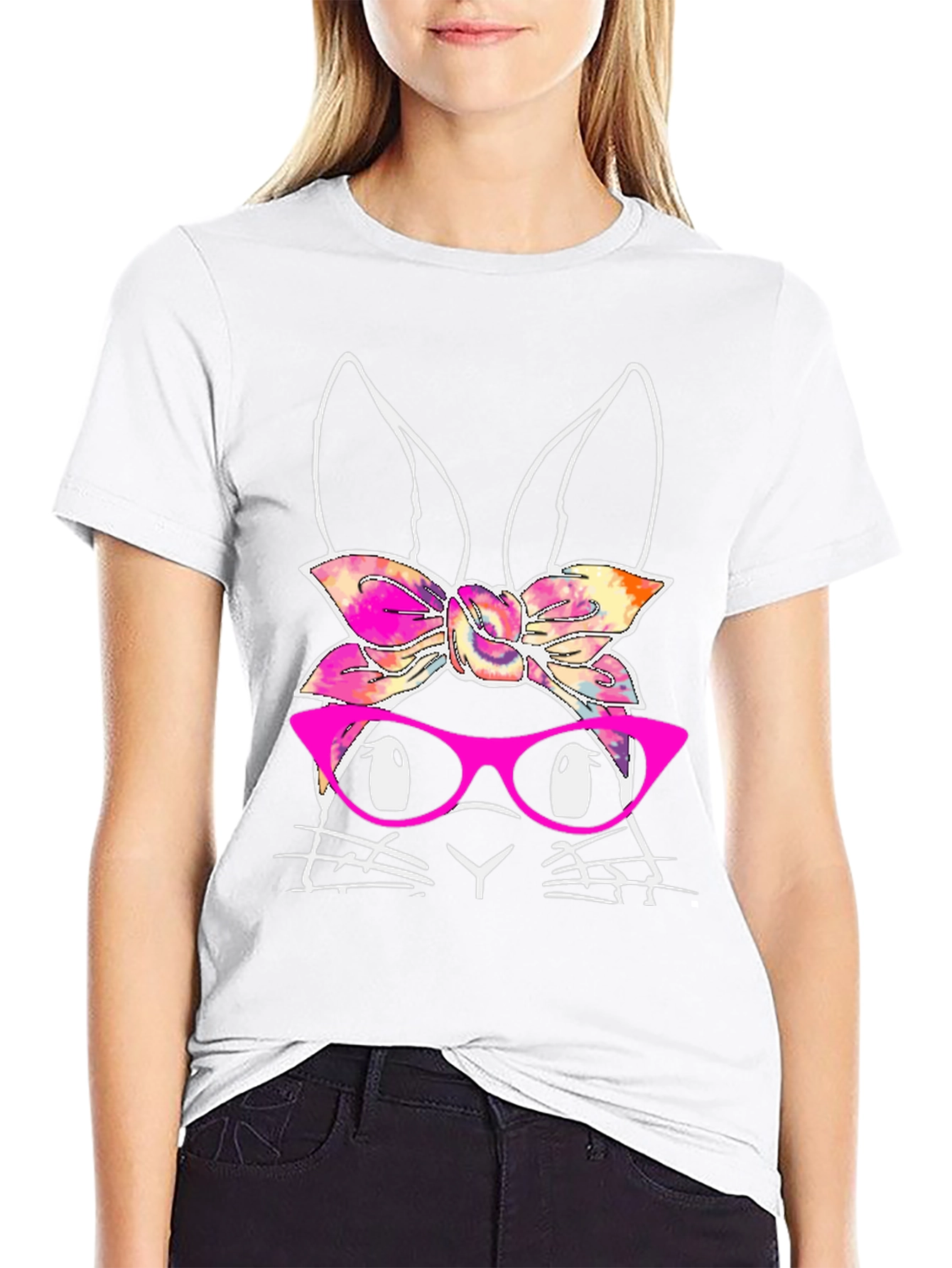 Bunny with Bandana and Glasses T-Shirt
