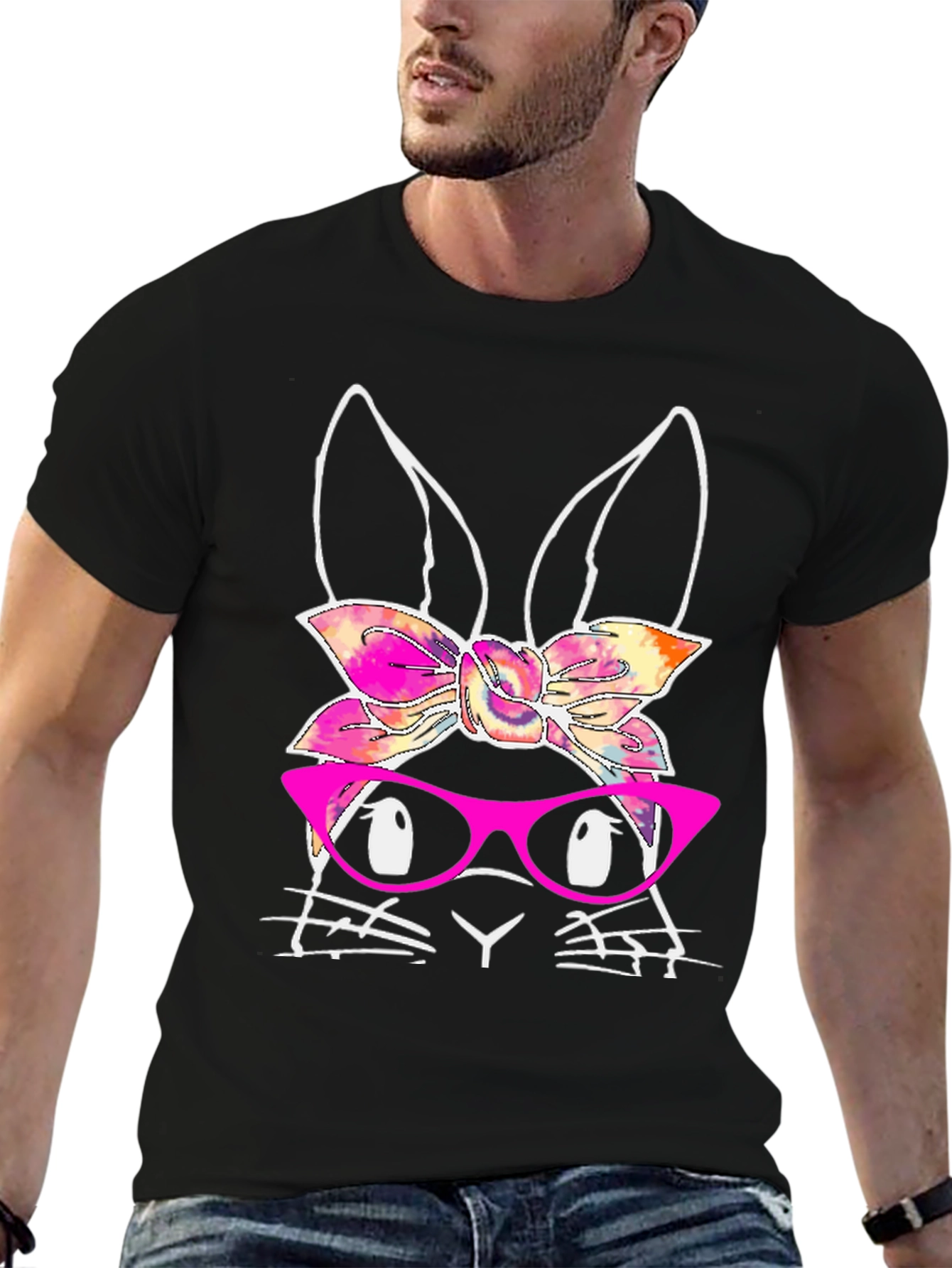 Bunny with Bandana and Glasses T-Shirt