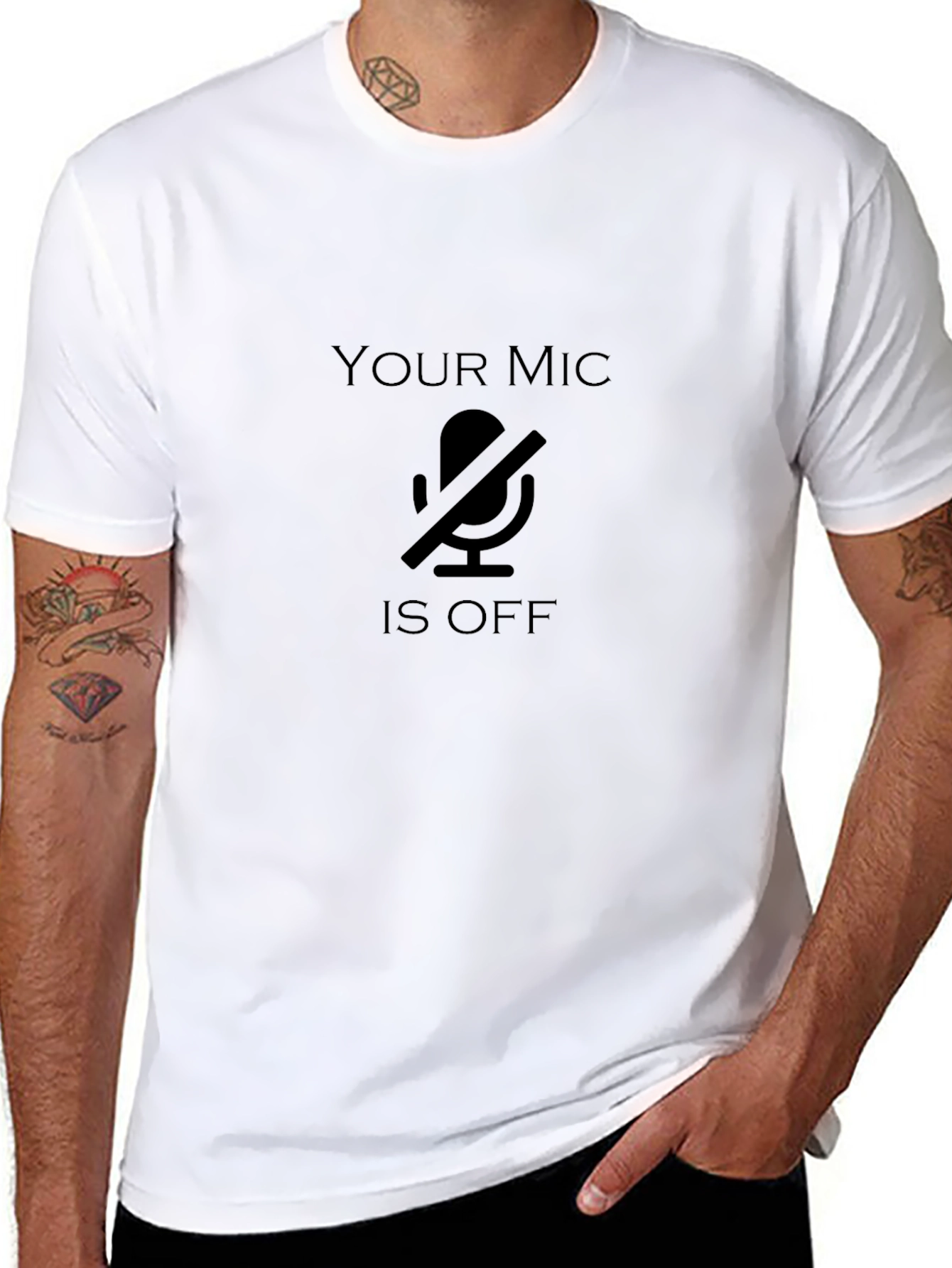 Your Mic is Off - Funny T-Shirt