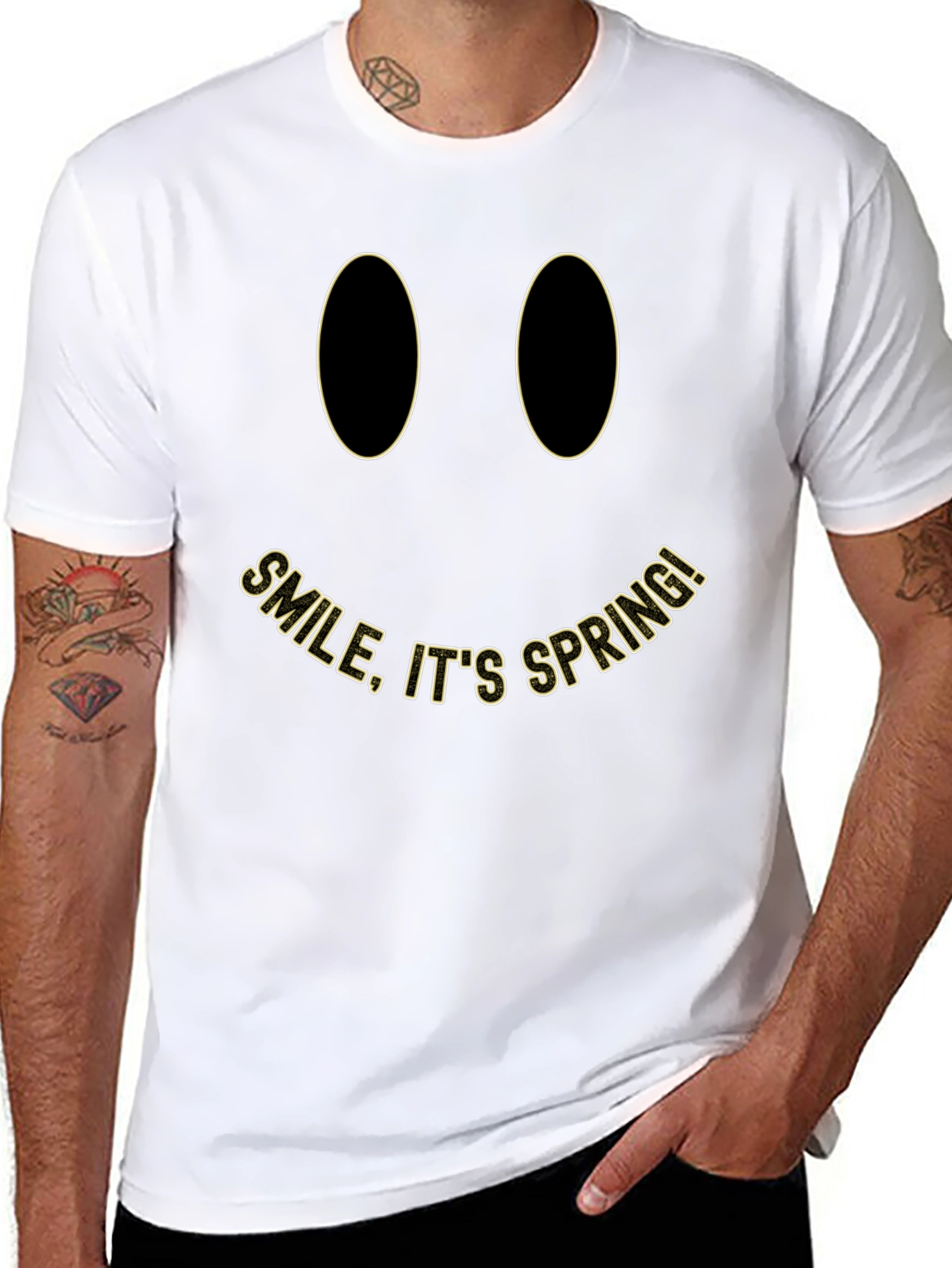 Smile Its Spring! Graphic T-Shirt