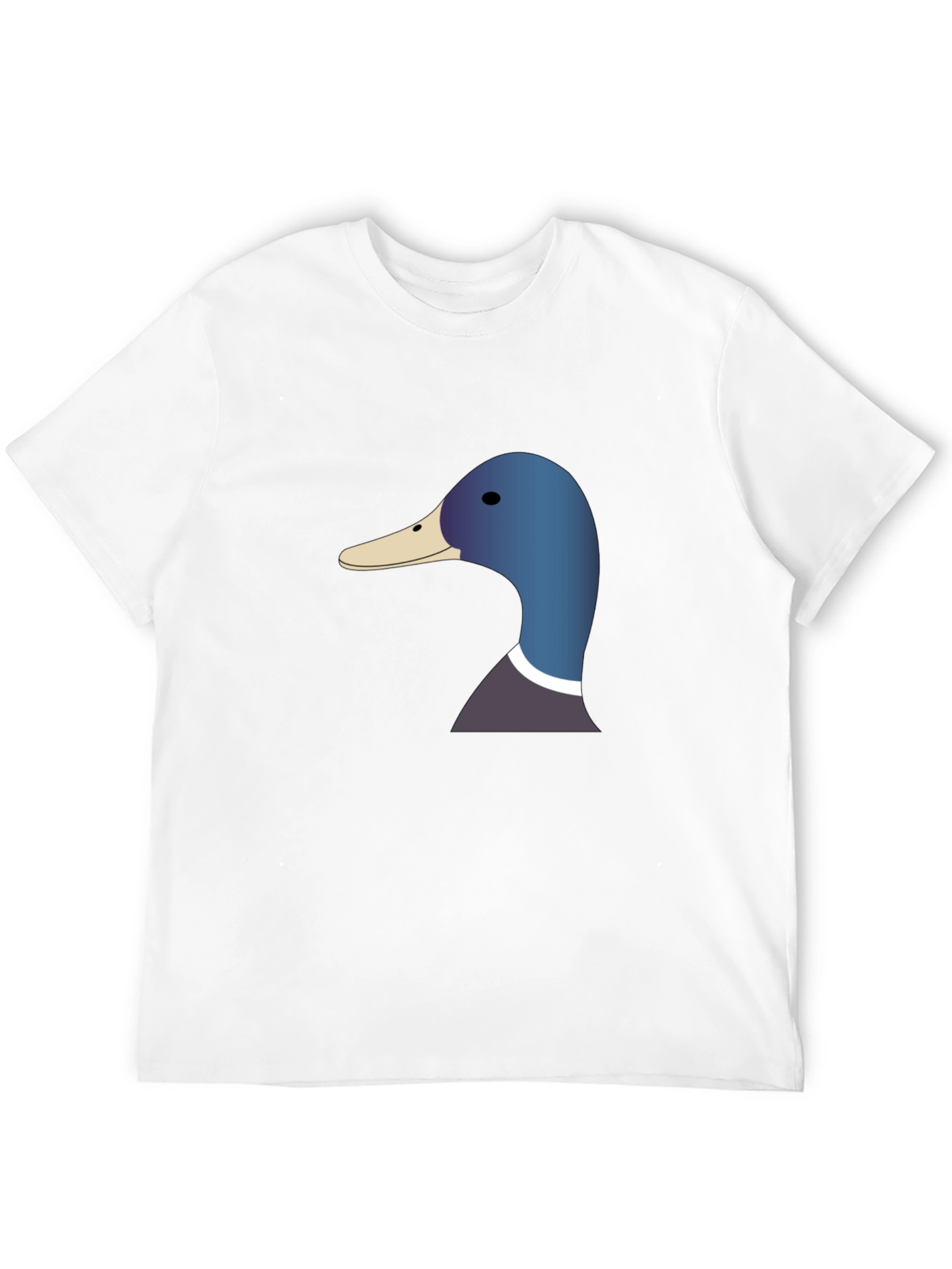 Duck Head Graphic T-Shirt - Unisex Black Tee