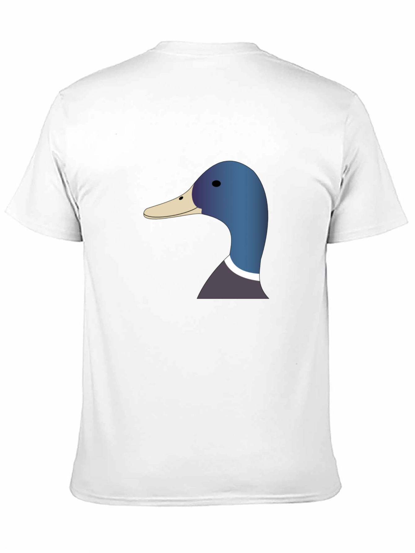 Duck Head Graphic T-Shirt - Unisex Black Tee