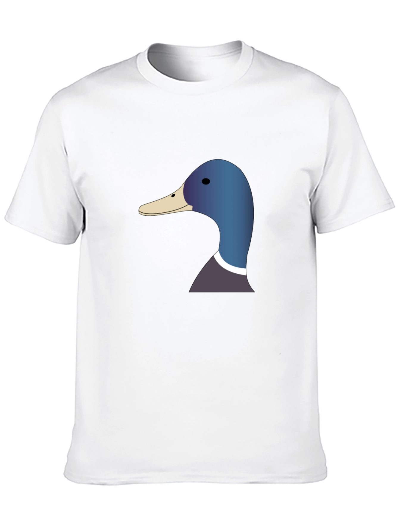 Duck Head Graphic T-Shirt - Unisex Black Tee