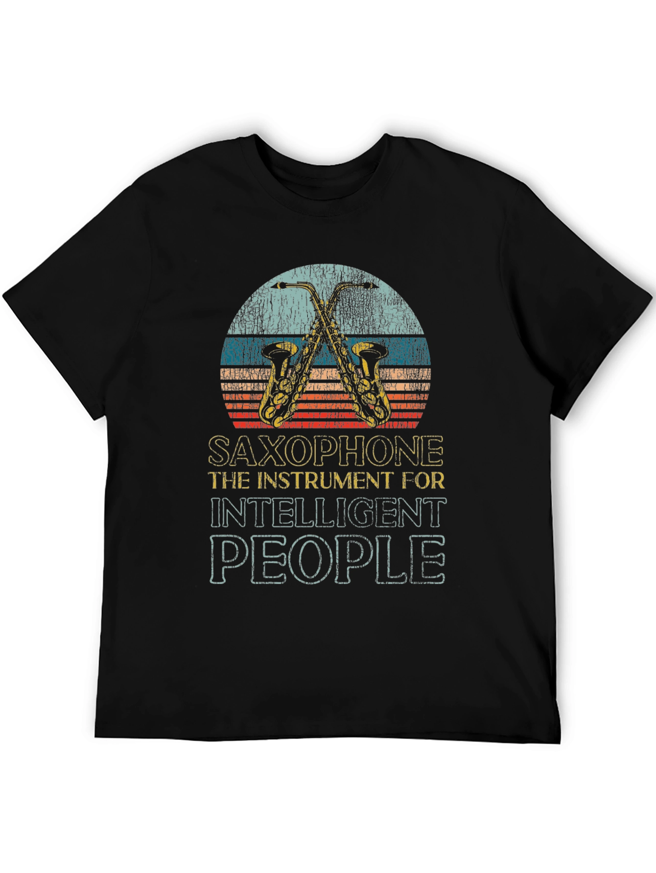 Saxophone Intelligent People Tee