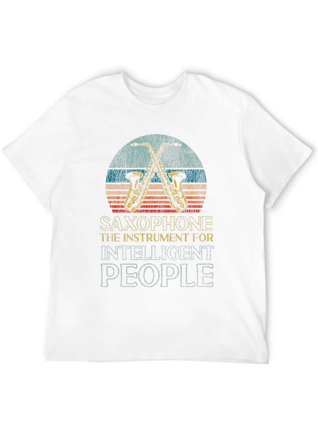 Saxophone Intelligent People Tee