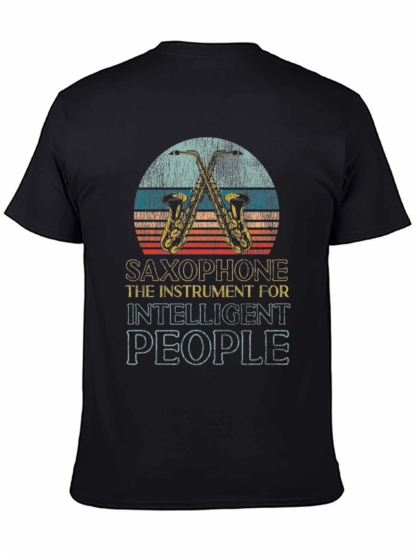 Saxophone Intelligent People Tee