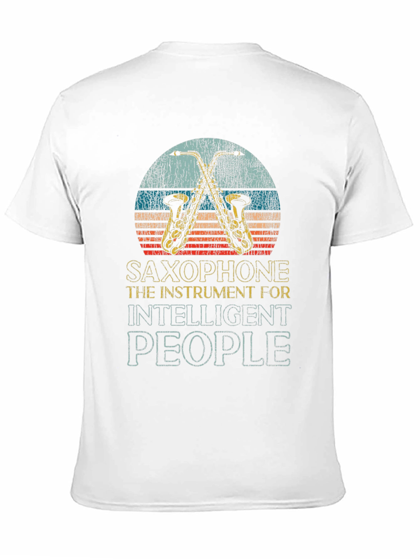 Saxophone Intelligent People Tee