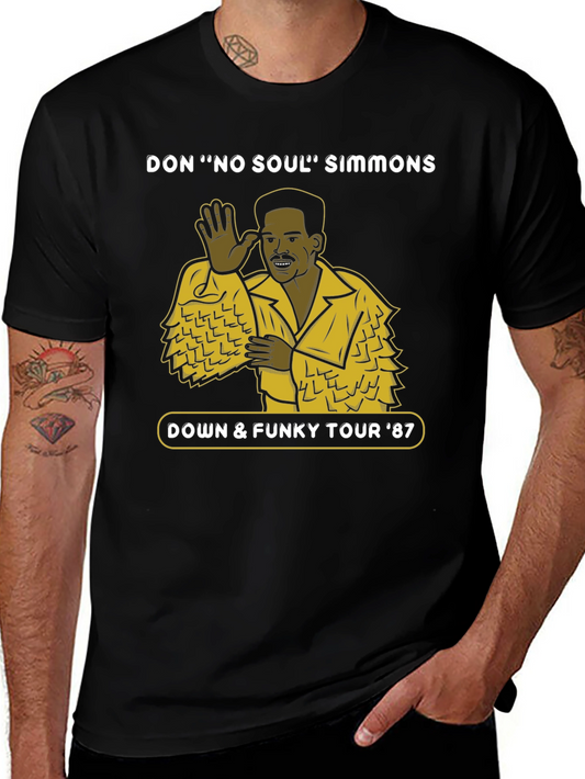 Don No Soul Simmons Down & Funky Tour 87 T-Shirt