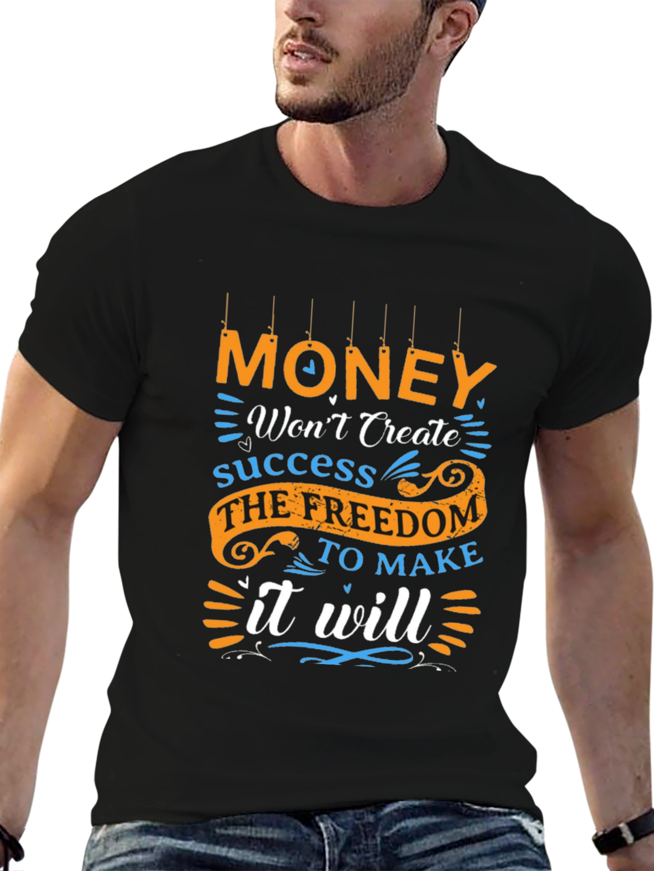 Motivational Money Freedom T-Shirt