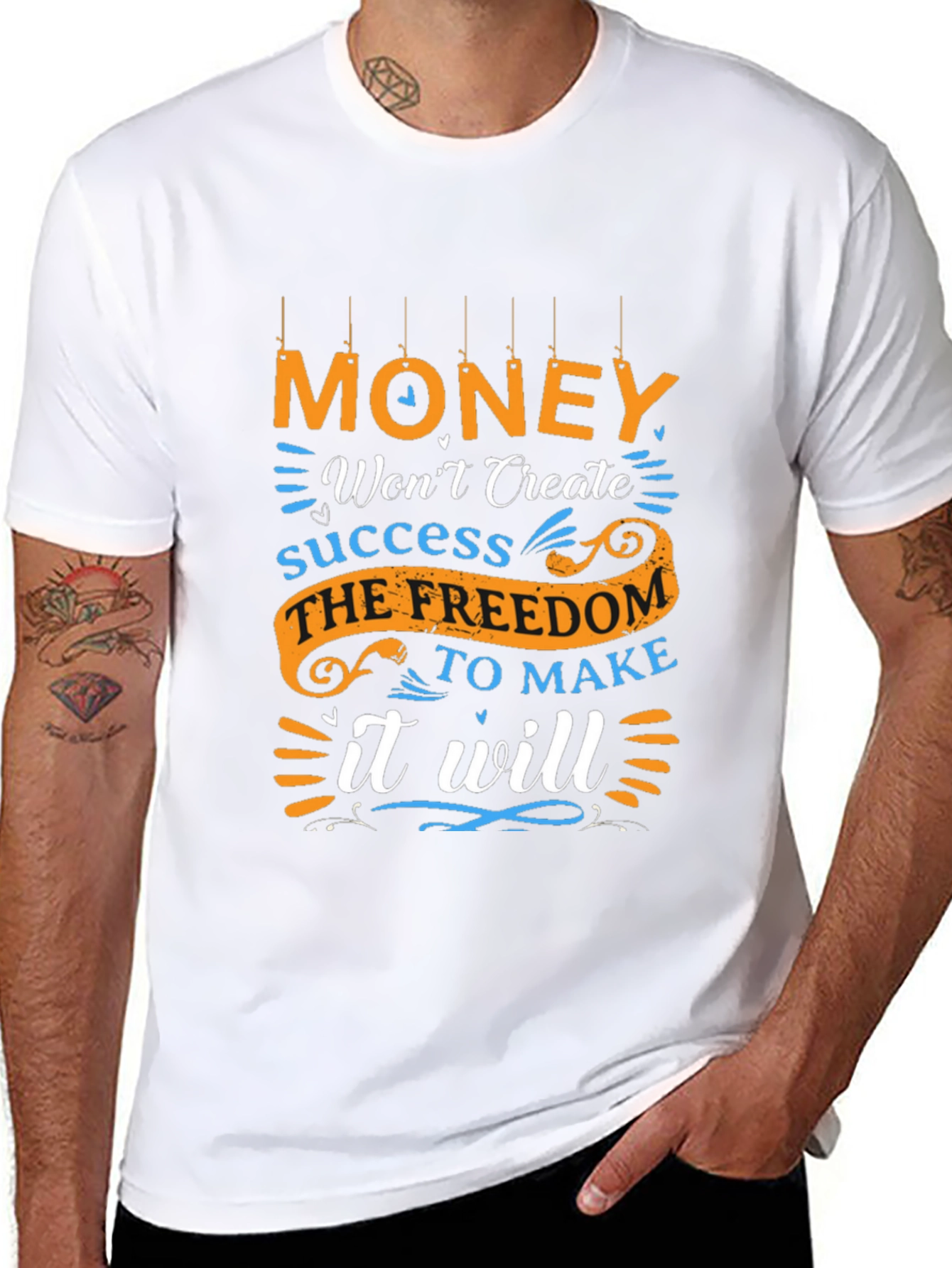Motivational Money Freedom T-Shirt