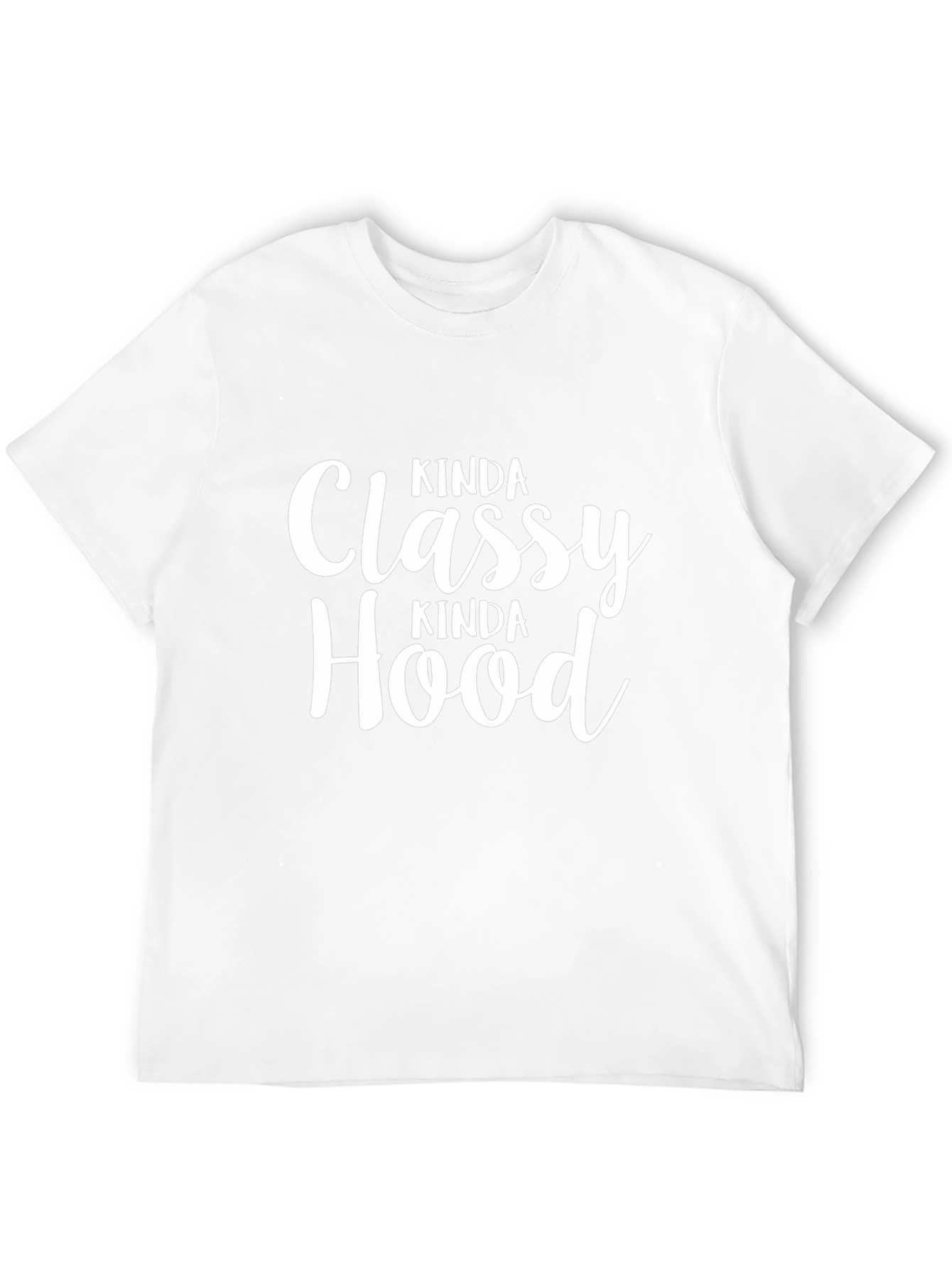 Kinda Classy Kinda Hood Black T-Shirt