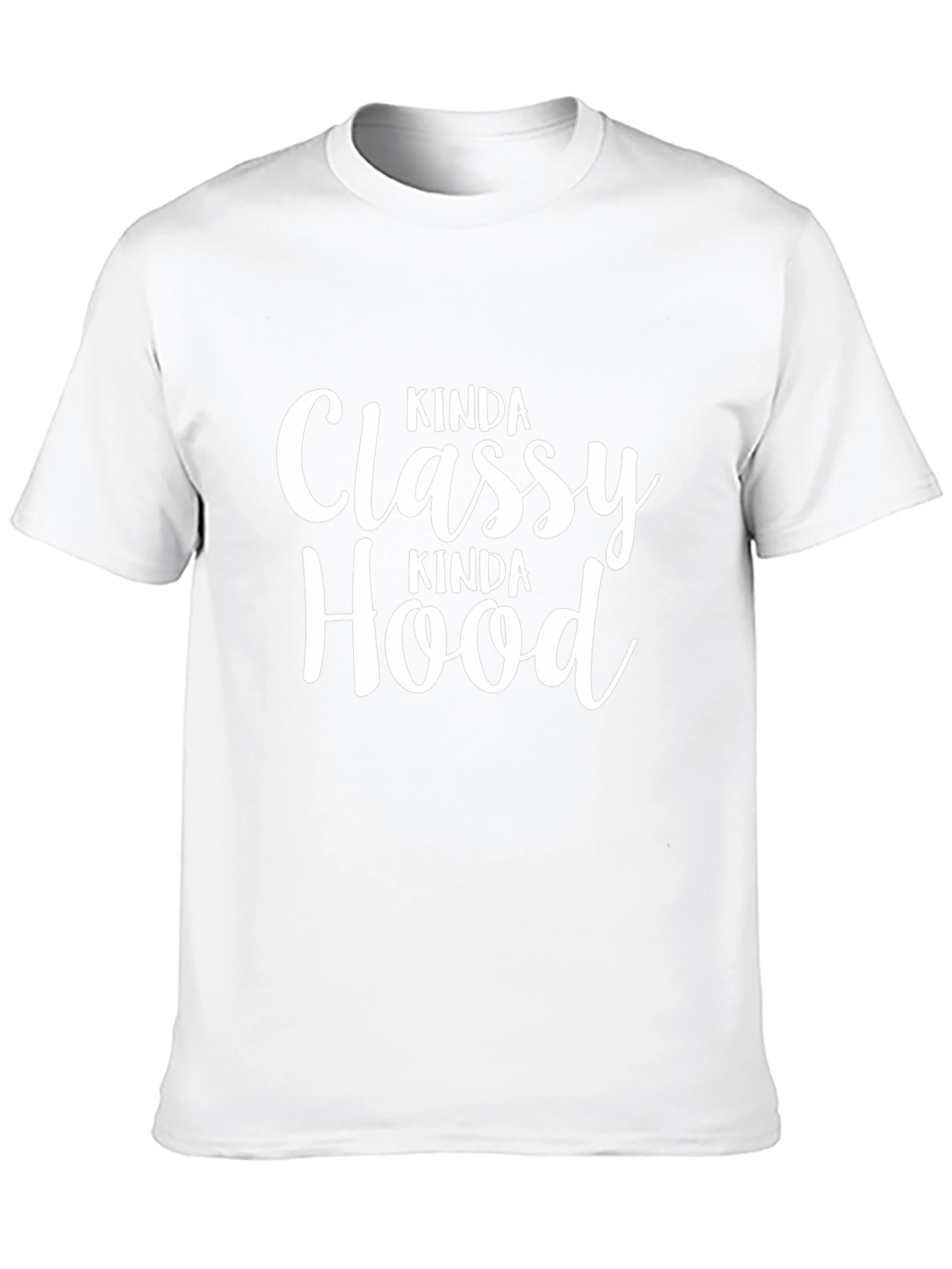 Kinda Classy Kinda Hood Black T-Shirt