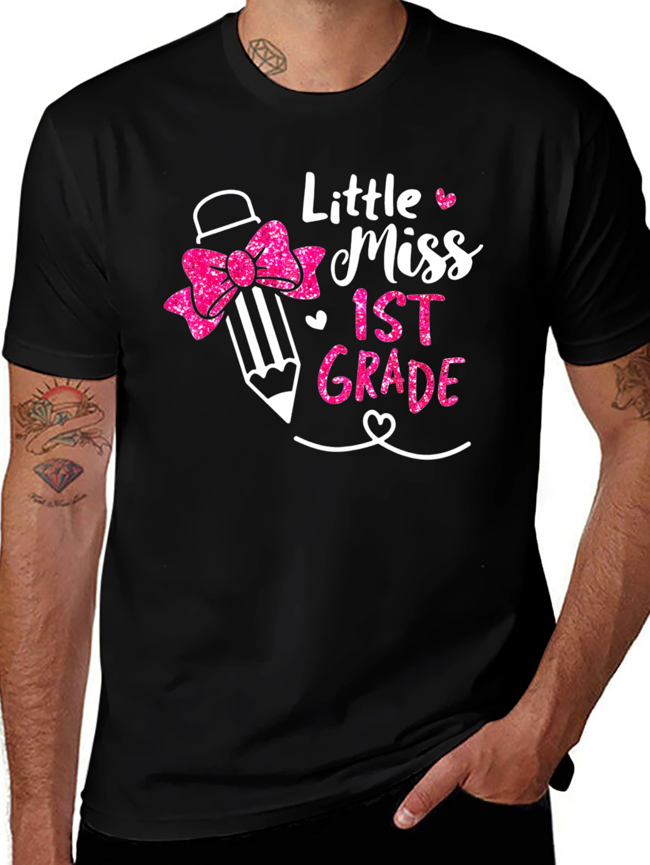 Little Miss 1st Grade Back to School T-Shirt
