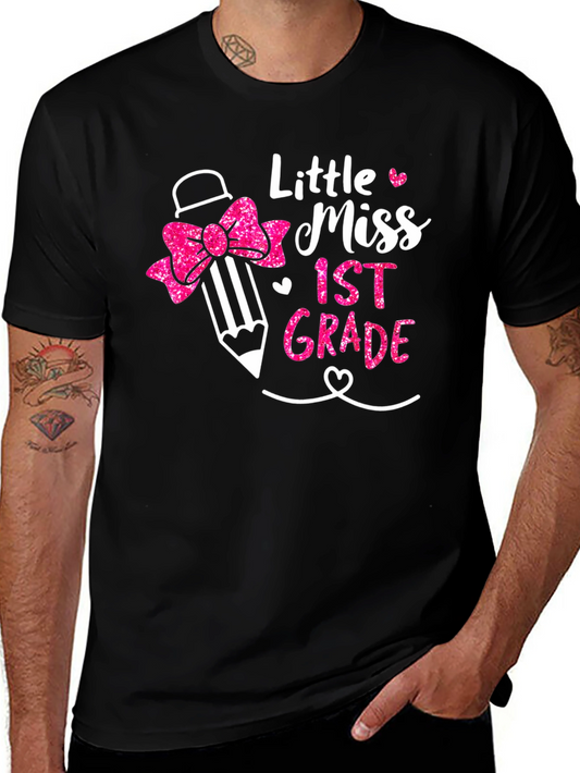 Little Miss 1st Grade Back to School T-Shirt