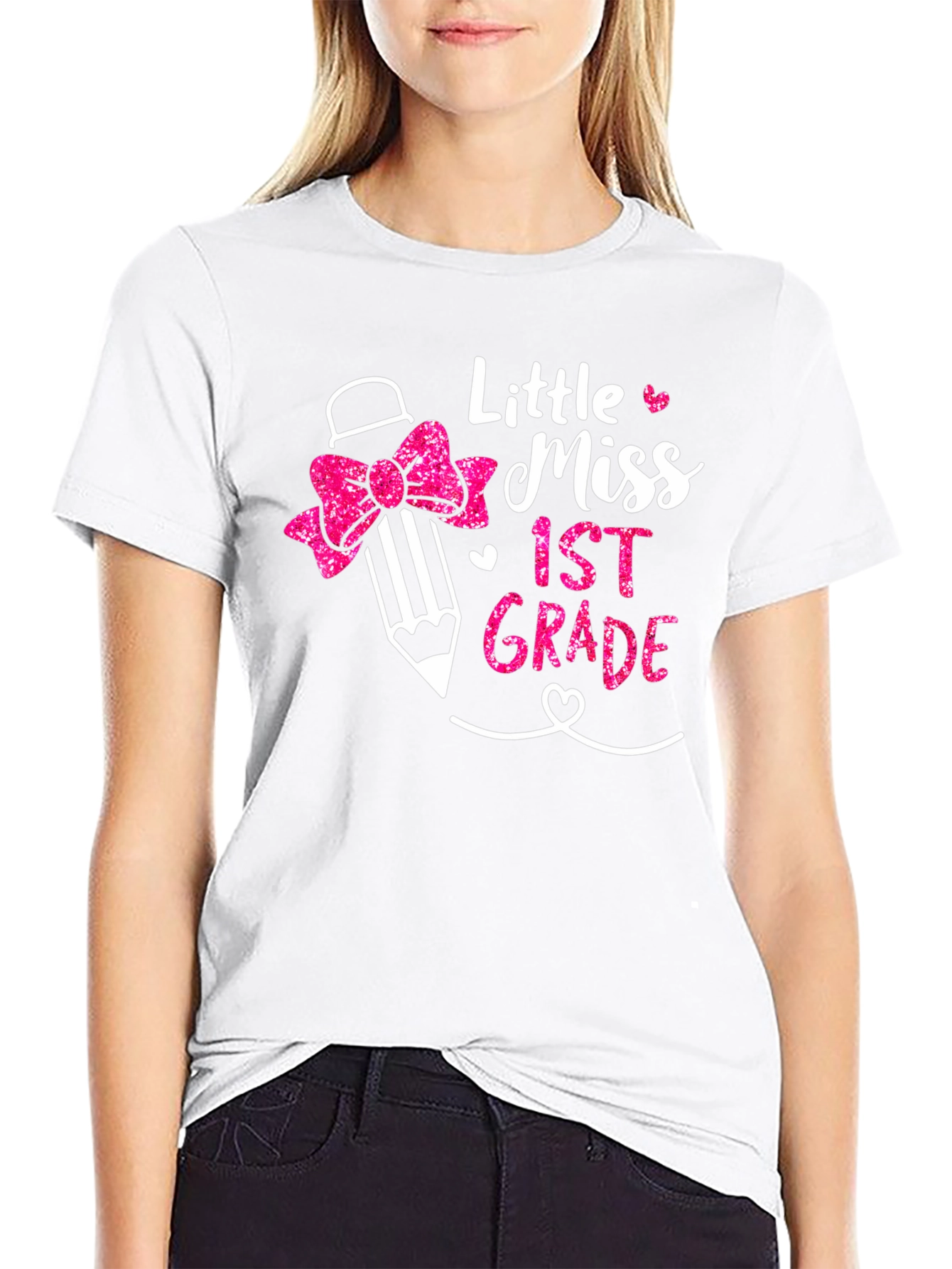 Little Miss 1st Grade Back to School T-Shirt