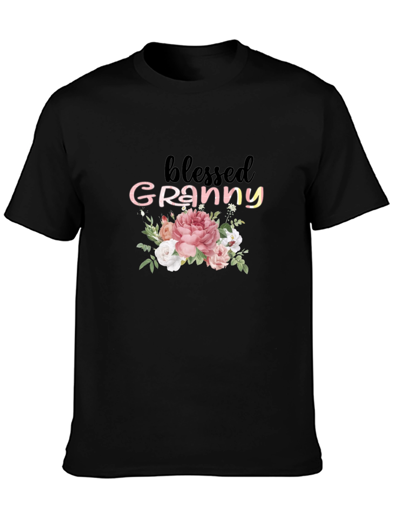 Blessed Granny Floral T-Shirt