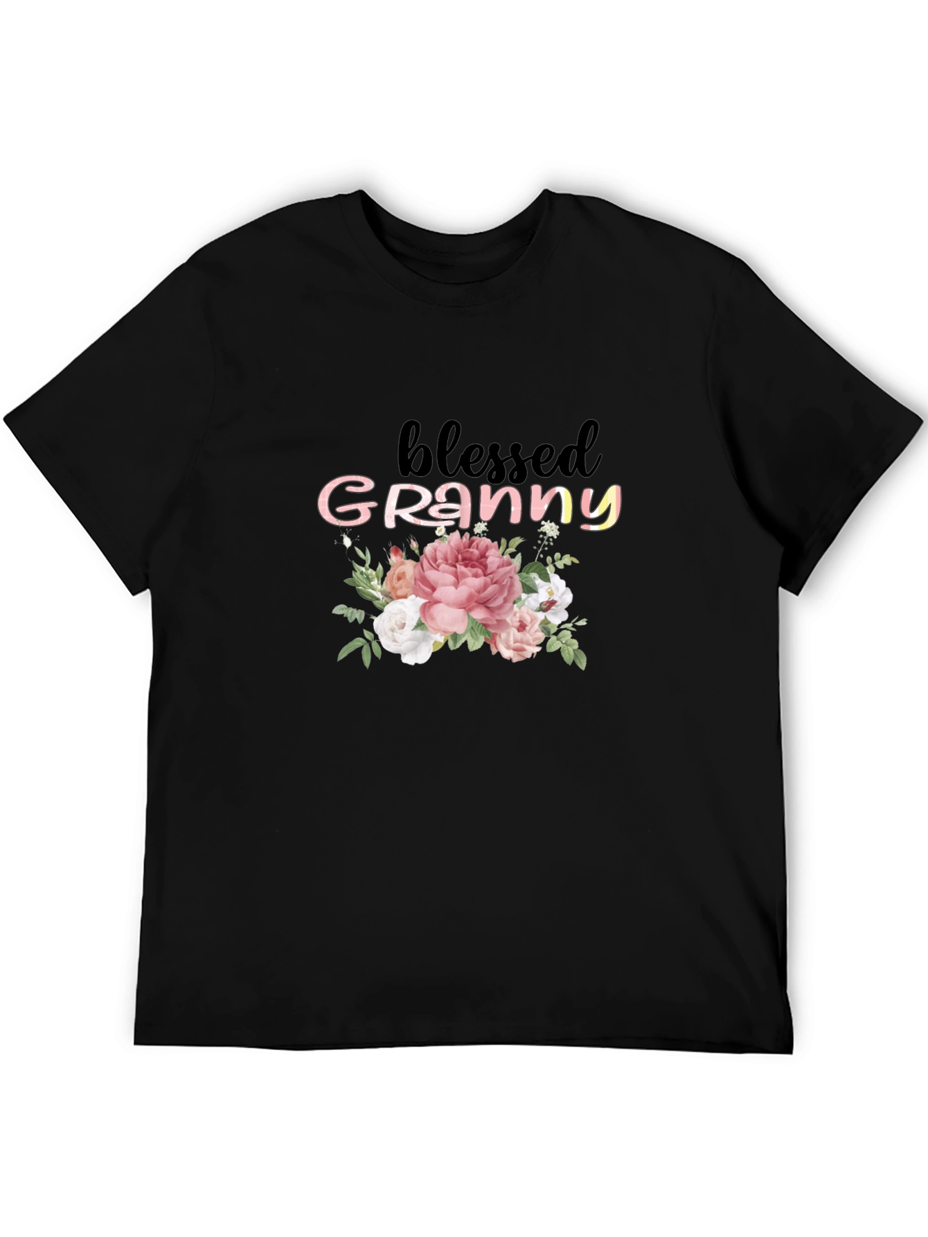 Blessed Granny Floral T-Shirt