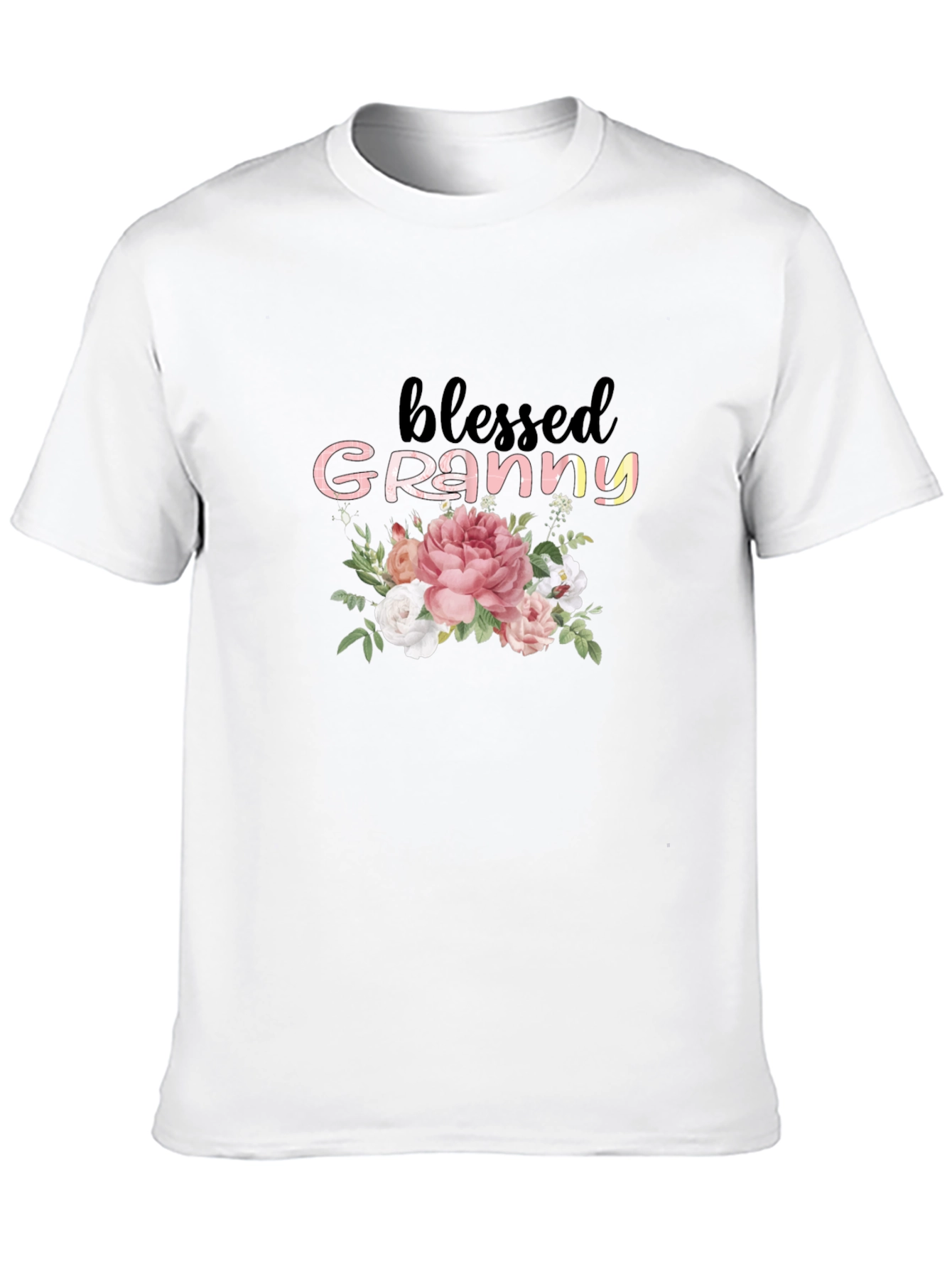 Blessed Granny Floral T-Shirt