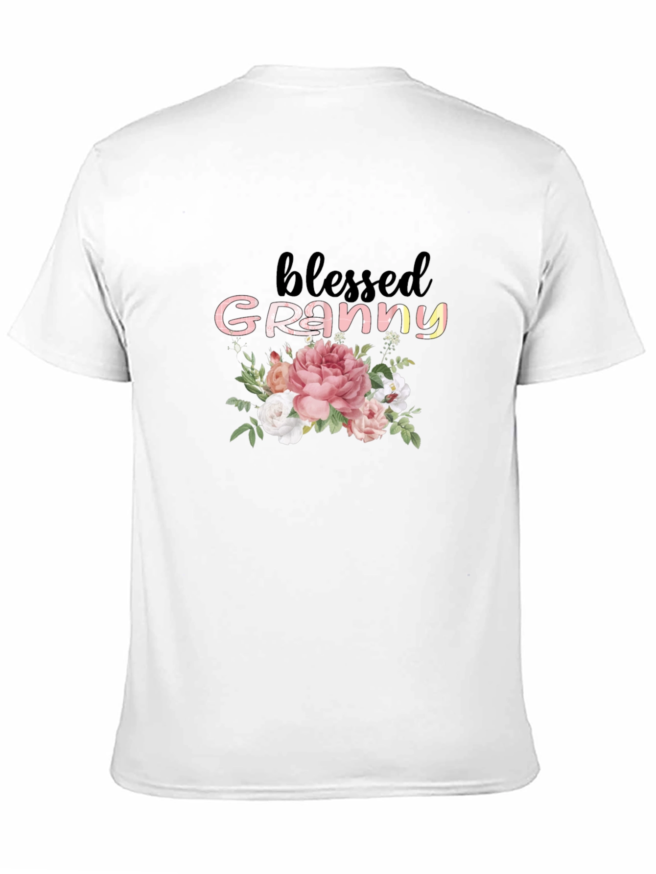 Blessed Granny Floral T-Shirt