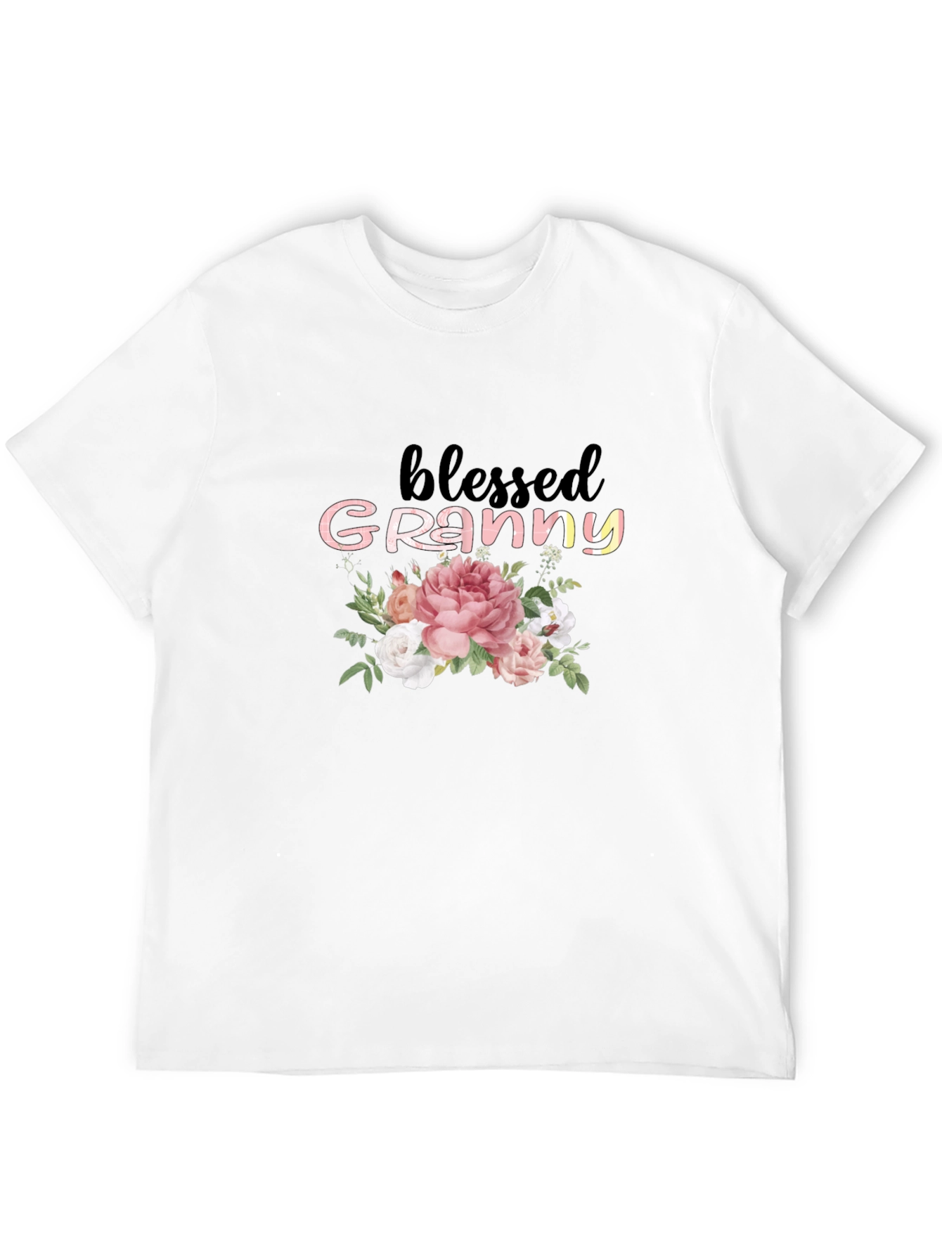 Blessed Granny Floral T-Shirt
