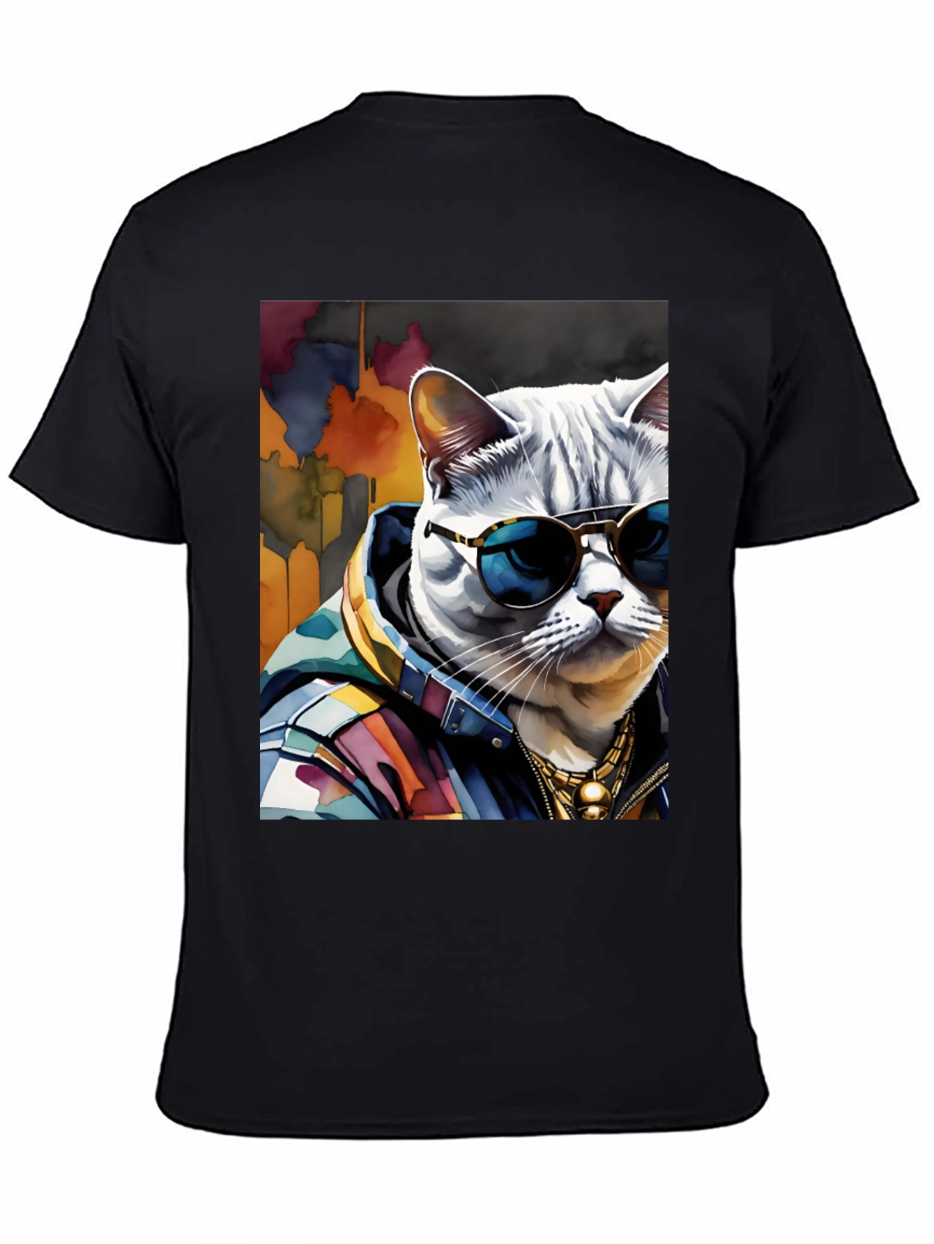 Cool Cat Graphic Tee - Urban Style