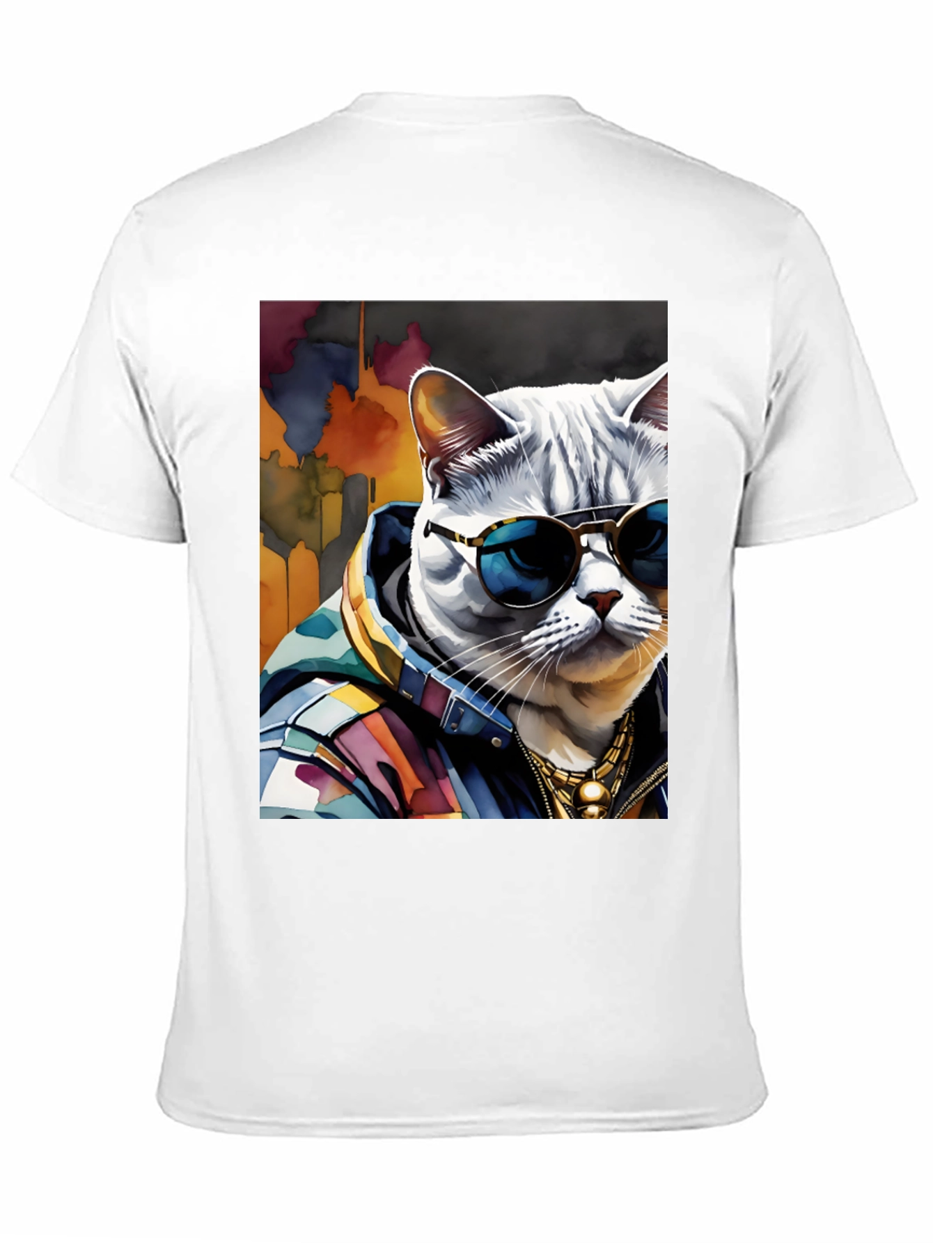 Cool Cat Graphic Tee - Urban Style