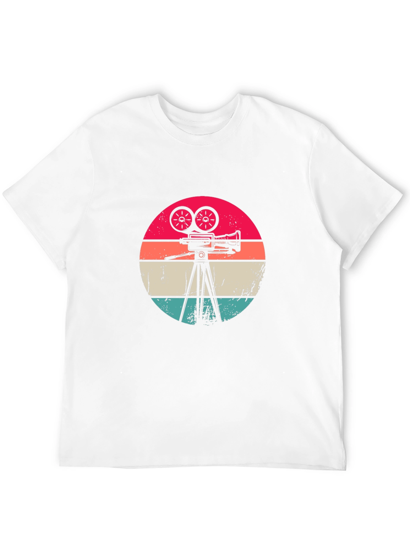 Retro Camera Graphic Tee - Classic Film Lover T-Shirt
