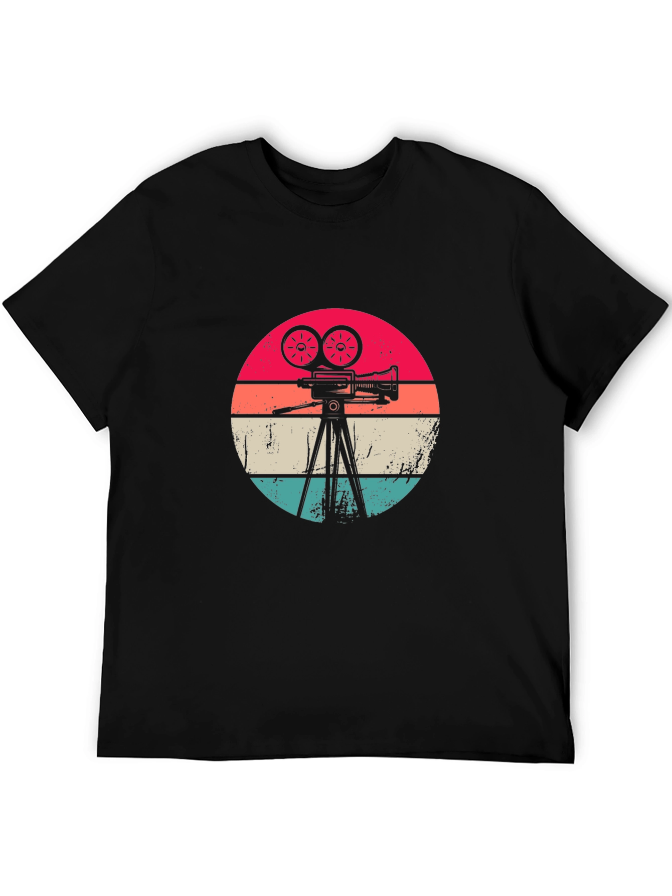 Retro Camera Graphic Tee - Classic Film Lover T-Shirt