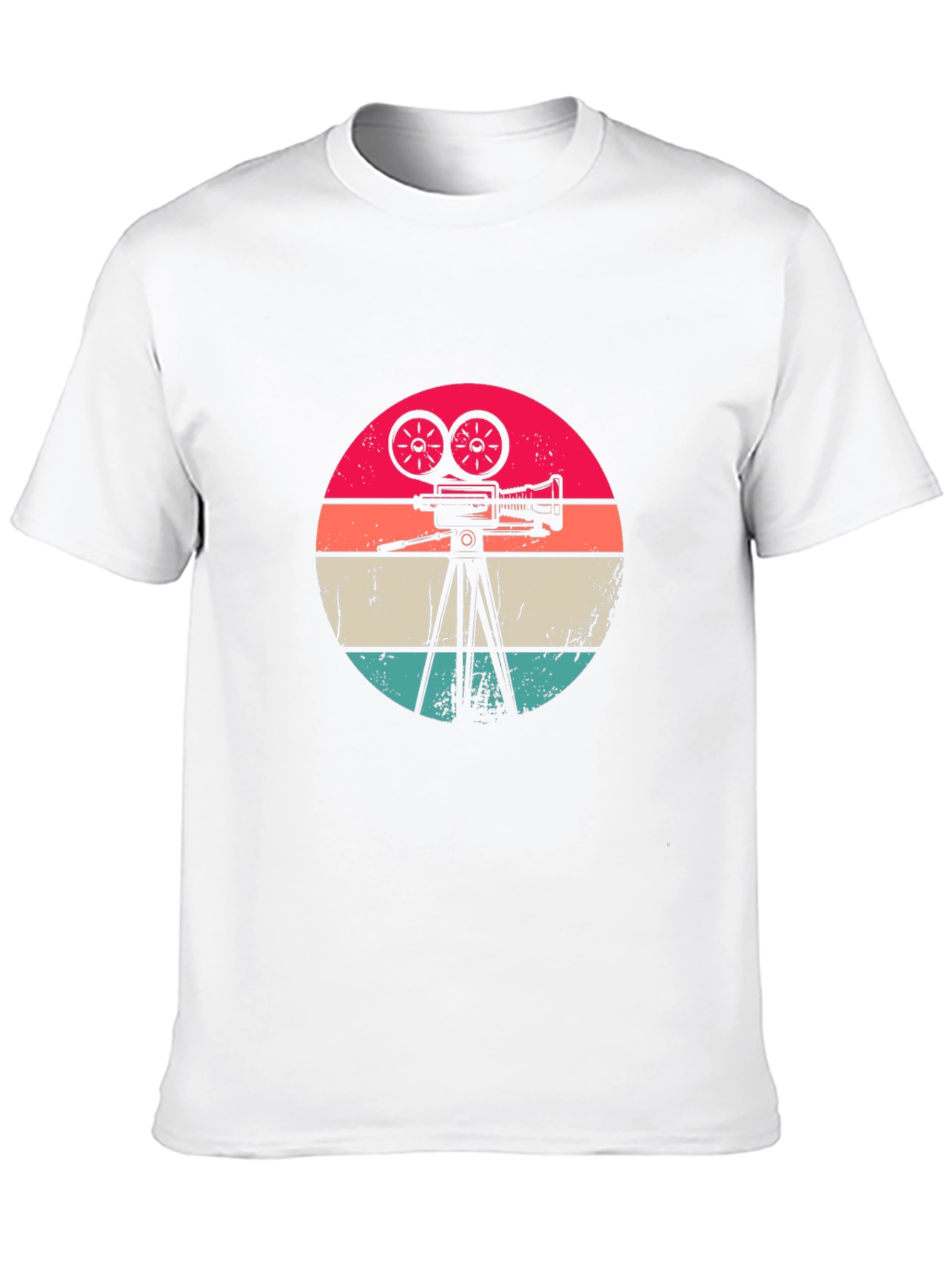 Retro Camera Graphic Tee - Classic Film Lover T-Shirt
