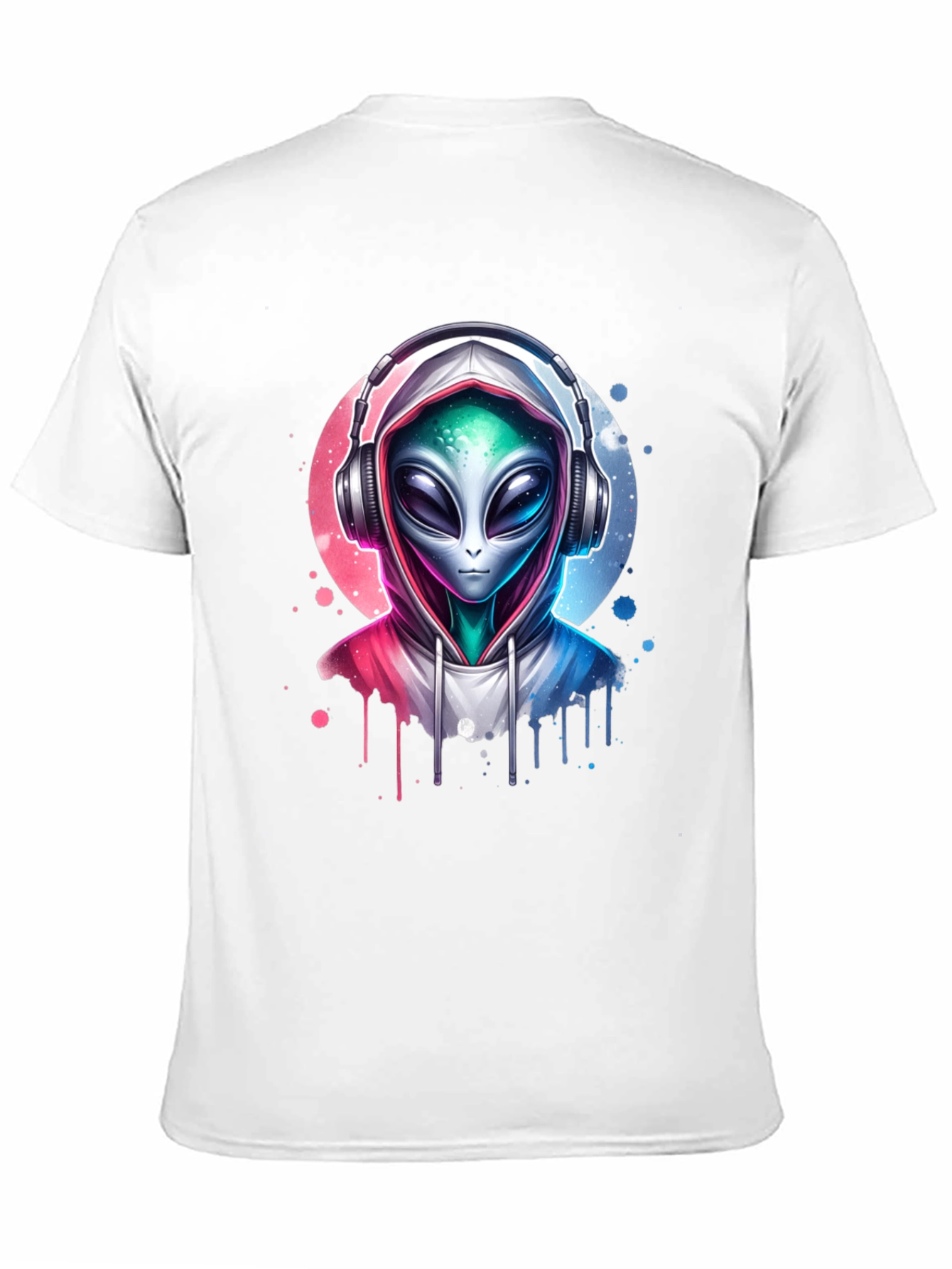 Alien DJ T-Shirt - Galaxy Beat Tee