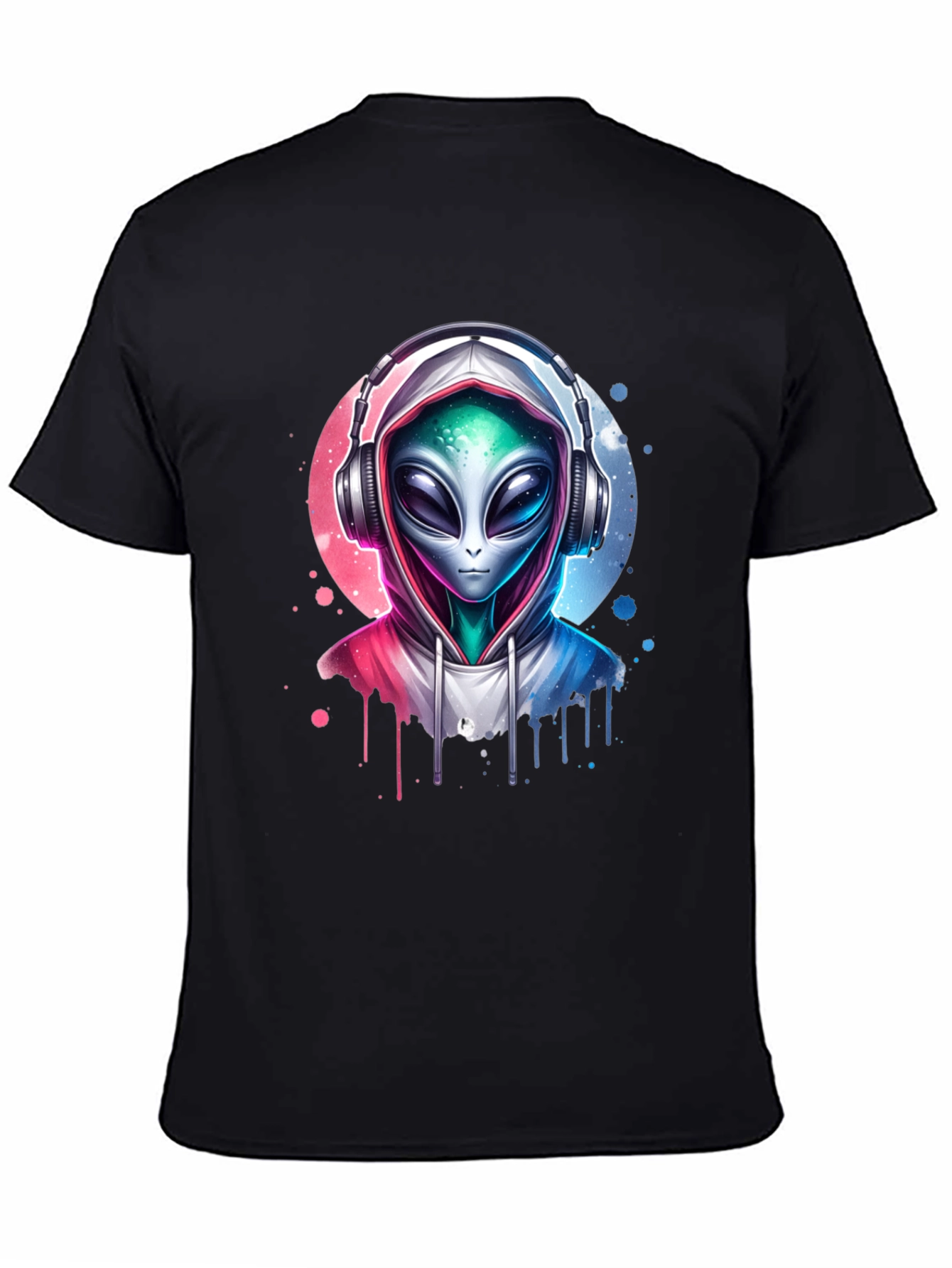 Alien DJ T-Shirt - Galaxy Beat Tee