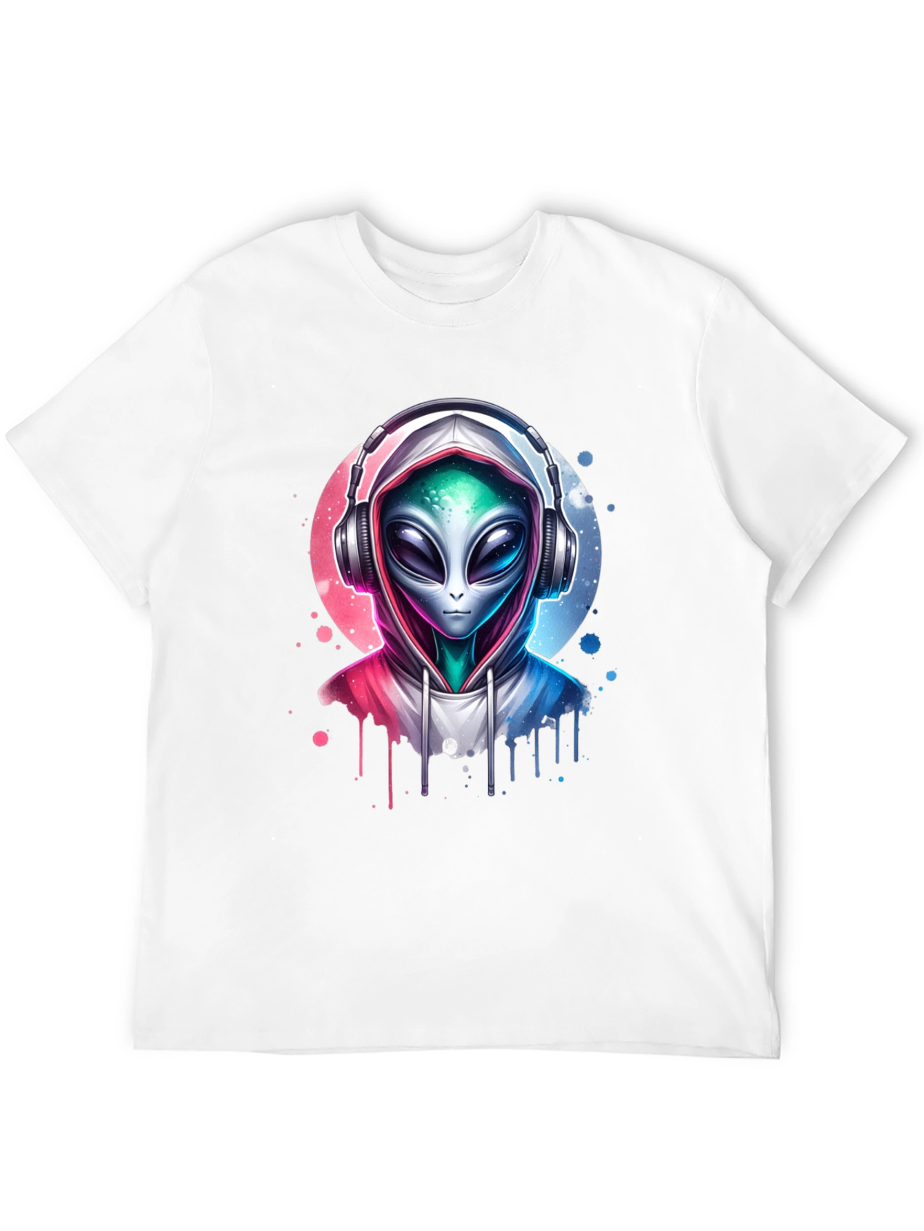 Alien DJ T-Shirt - Galaxy Beat Tee