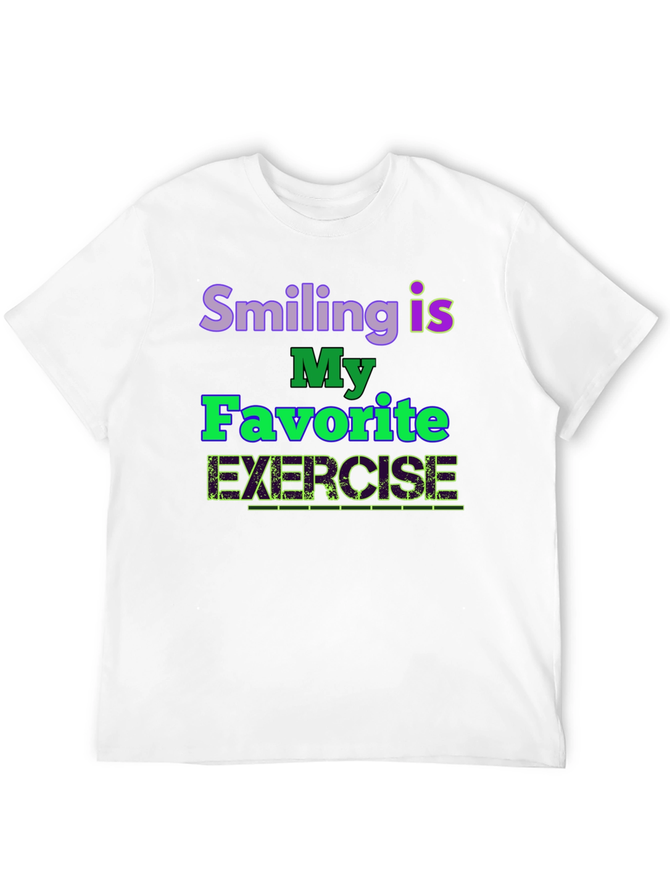 Smiling is My Favorite Exercise T-Shirt