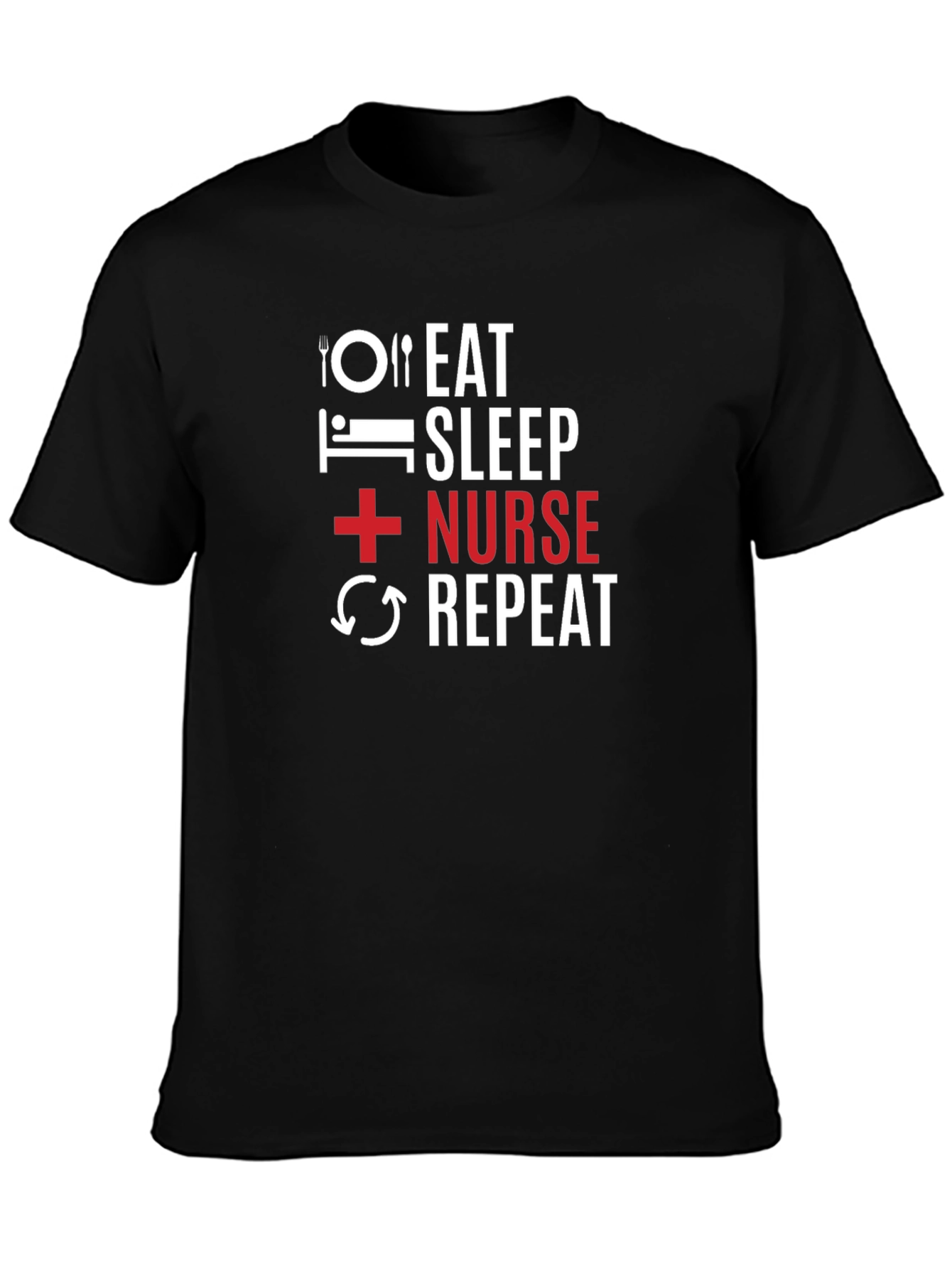 Eat Sleep Nurse Repeat T-Shirt