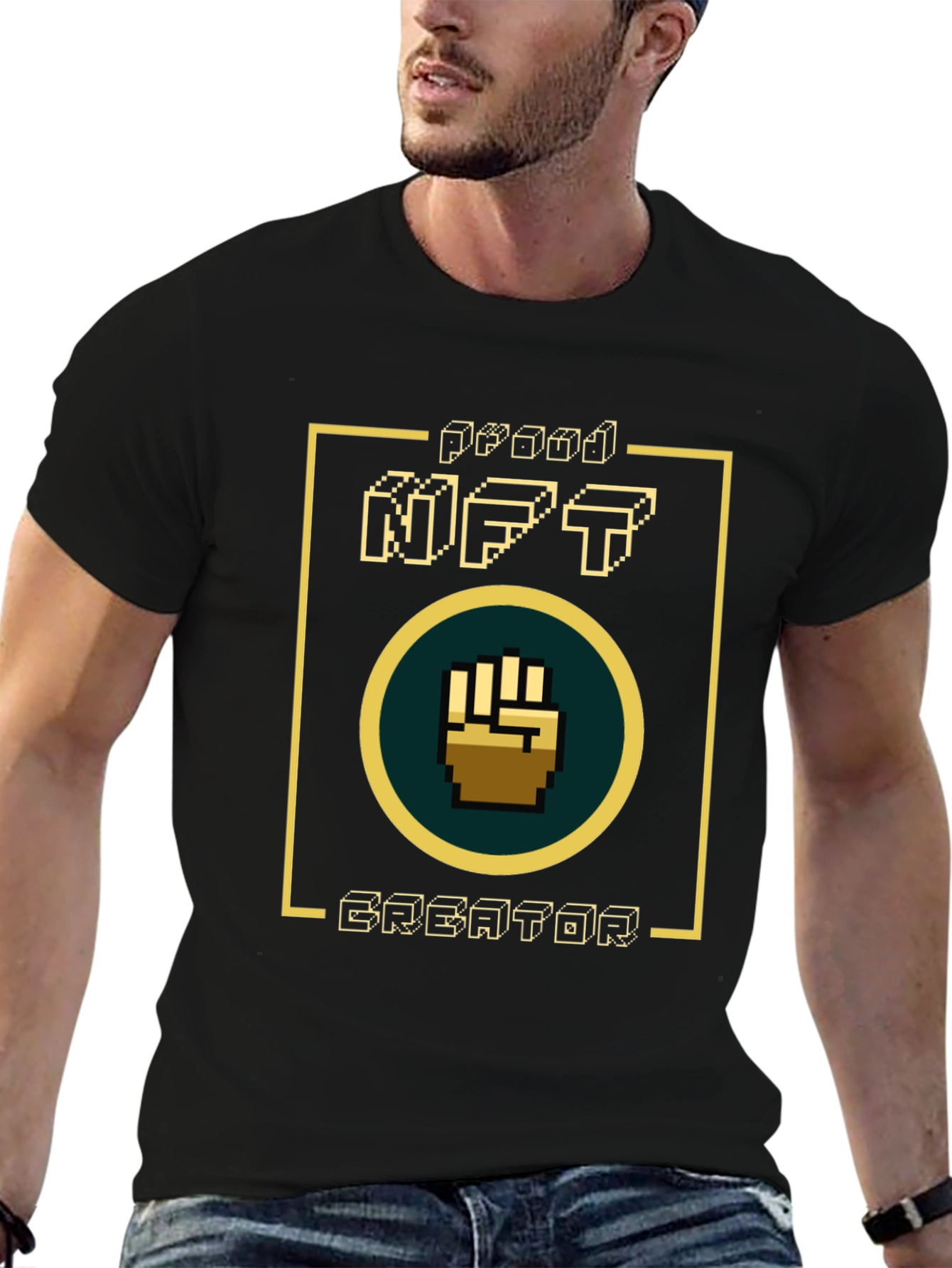 Proud NFT Creator Black T-Shirt