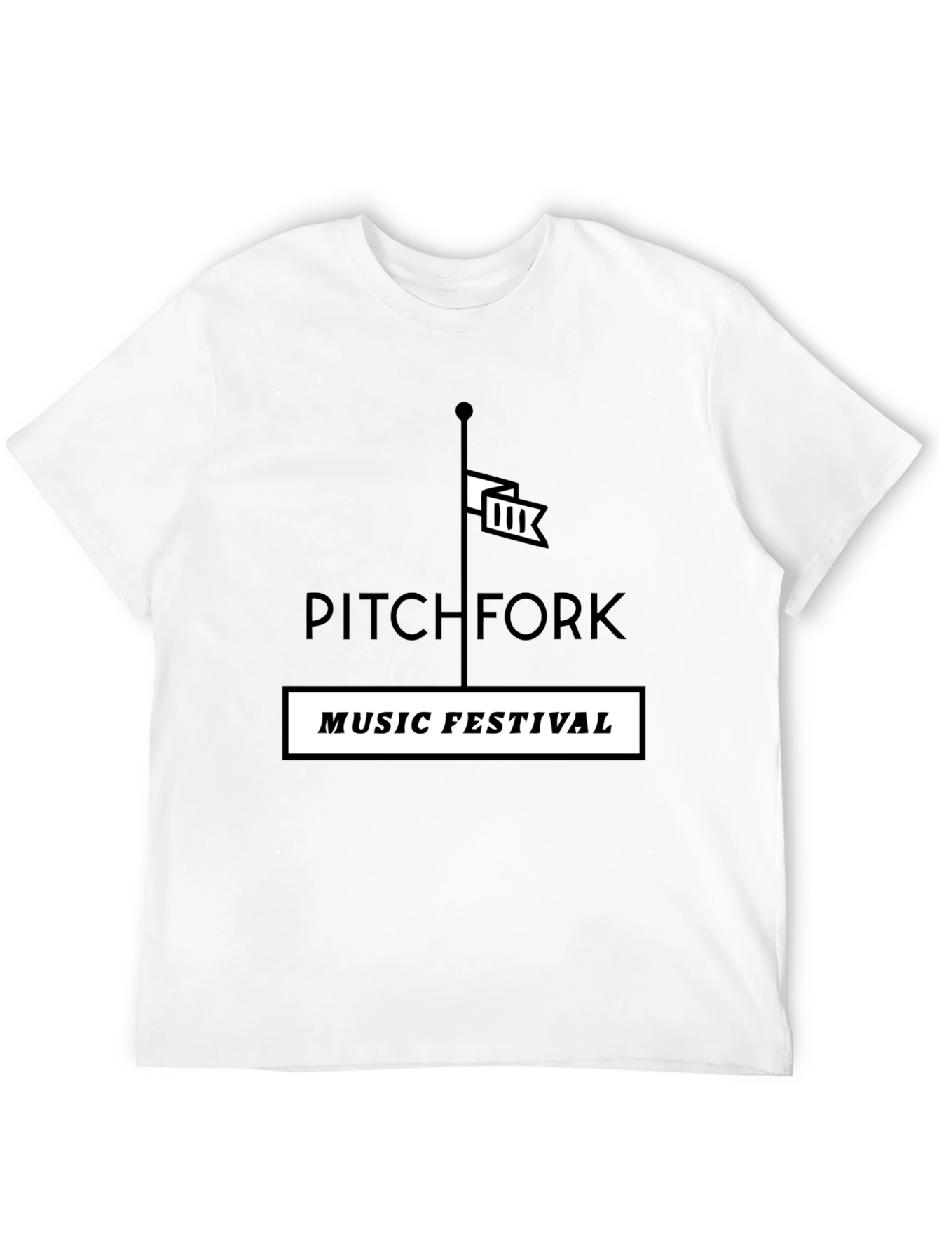 Pitchfork Music Festival Black T-Shirt