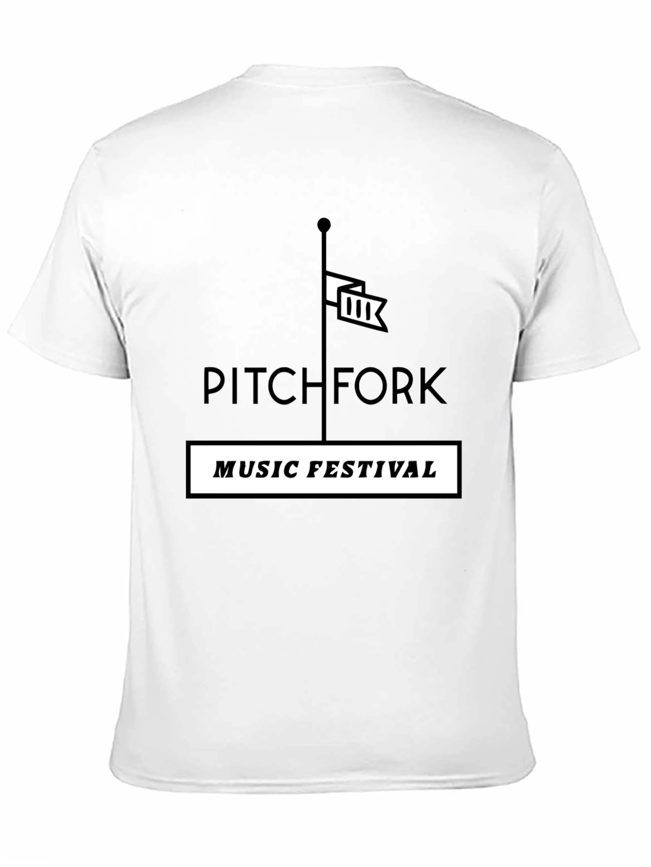 Pitchfork Music Festival Black T-Shirt