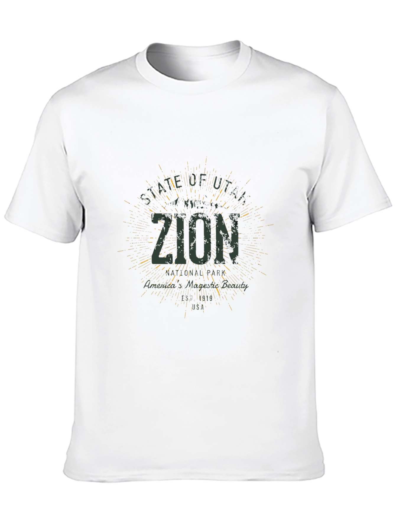 Zion National Park Graphic T-Shirt - Americas Beauty