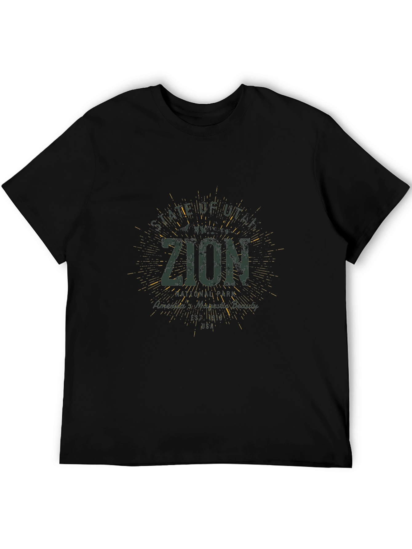 Zion National Park Graphic T-Shirt - Americas Beauty