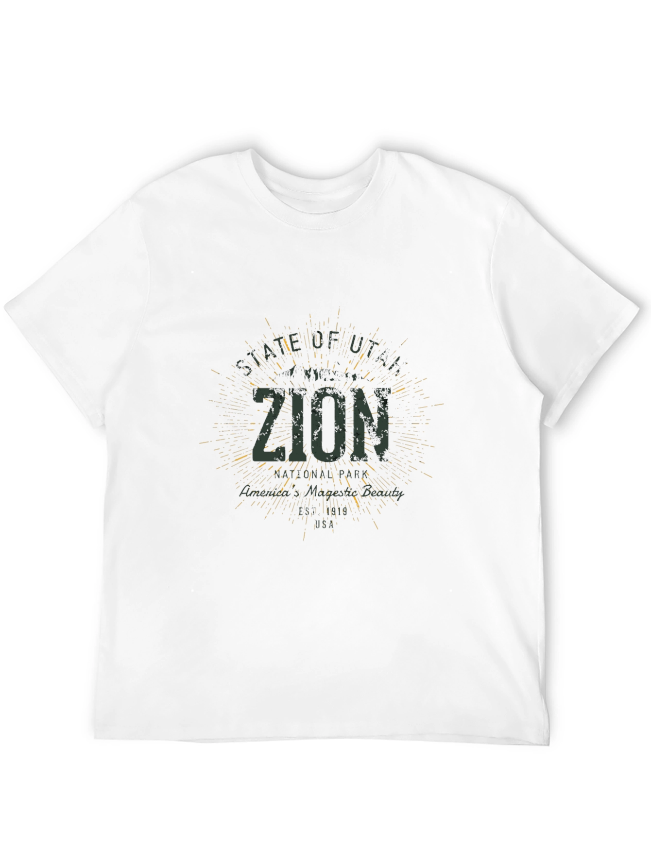 Zion National Park Graphic T-Shirt - Americas Beauty