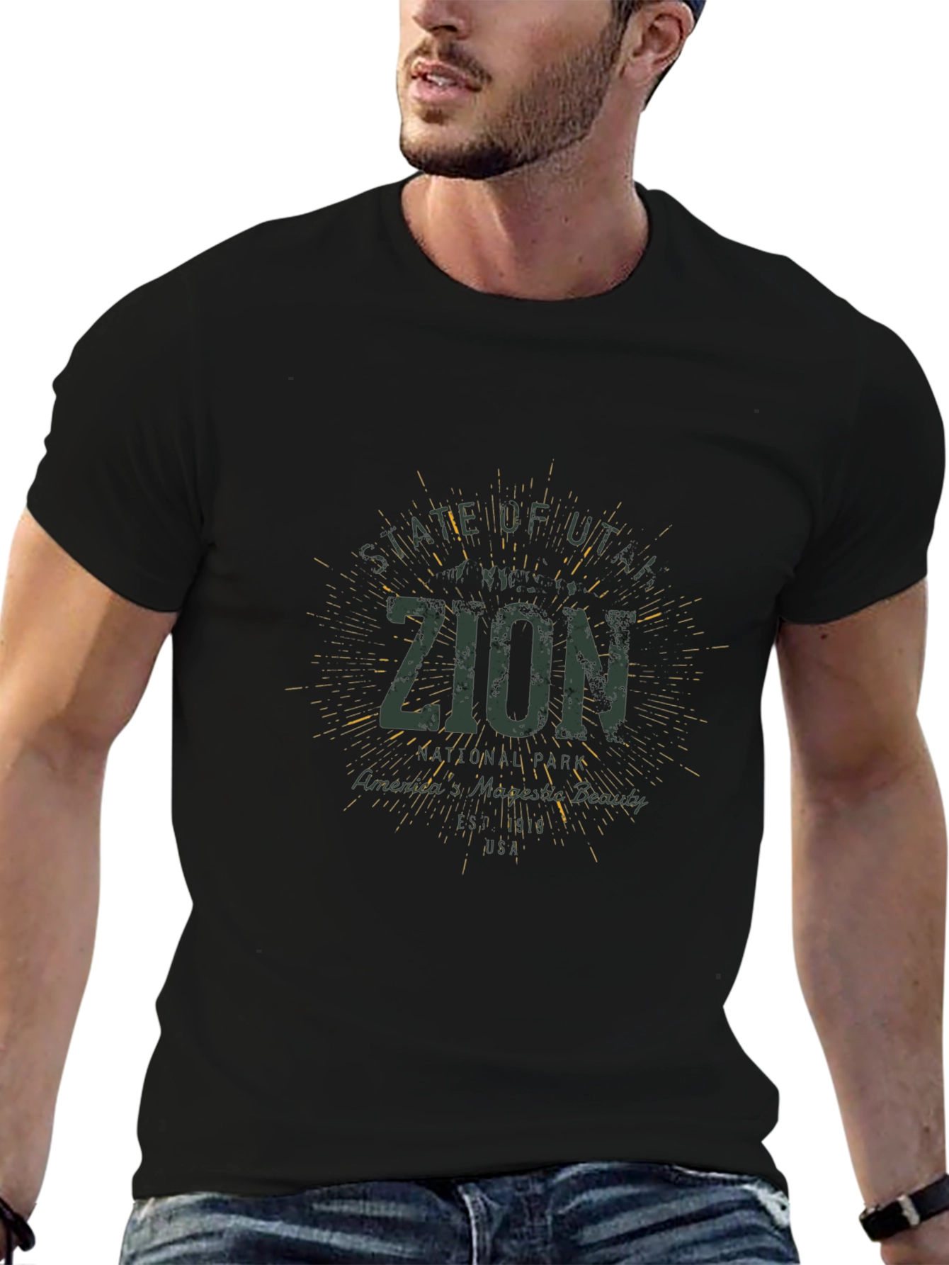 Zion National Park Graphic T-Shirt - Americas Beauty