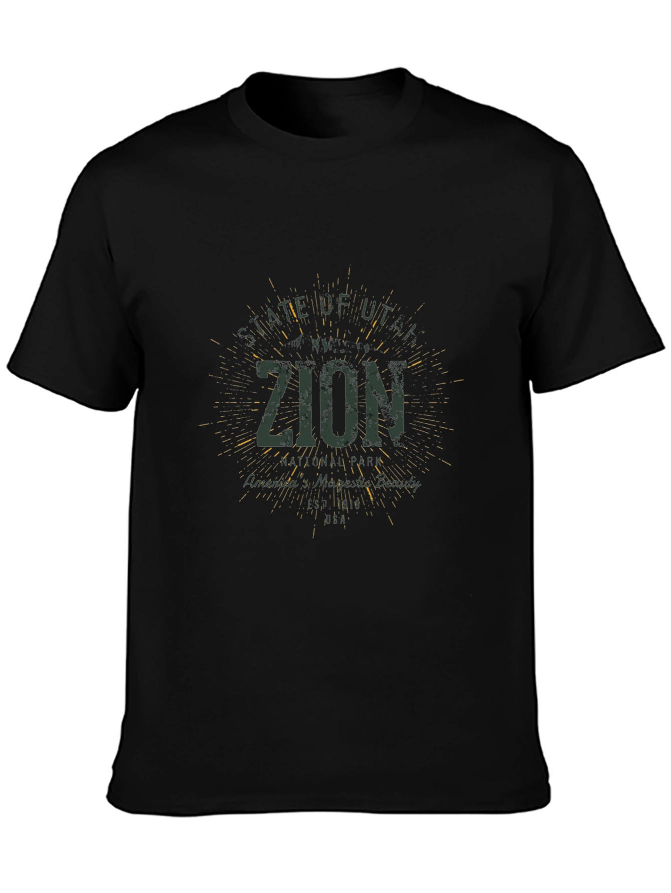 Zion National Park Graphic T-Shirt - Americas Beauty