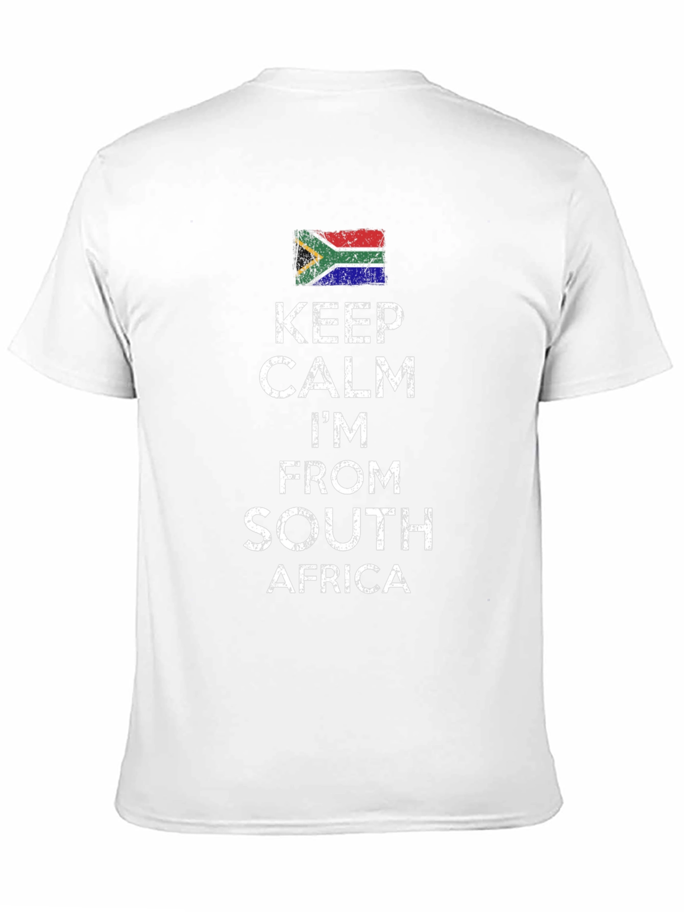 Keep Calm South Africa Flag T-Shirt